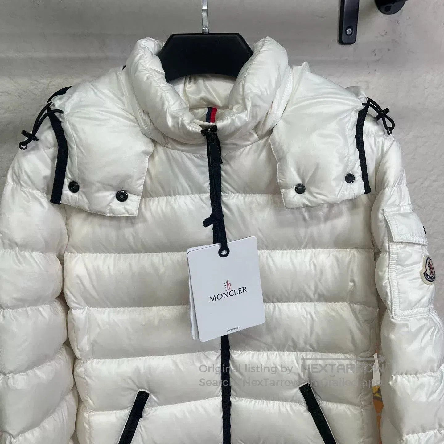 Moncler Moncler Bady Down Jacket with Hood. Size US M / EU 48-50 / 2 - 3 Thumbnail