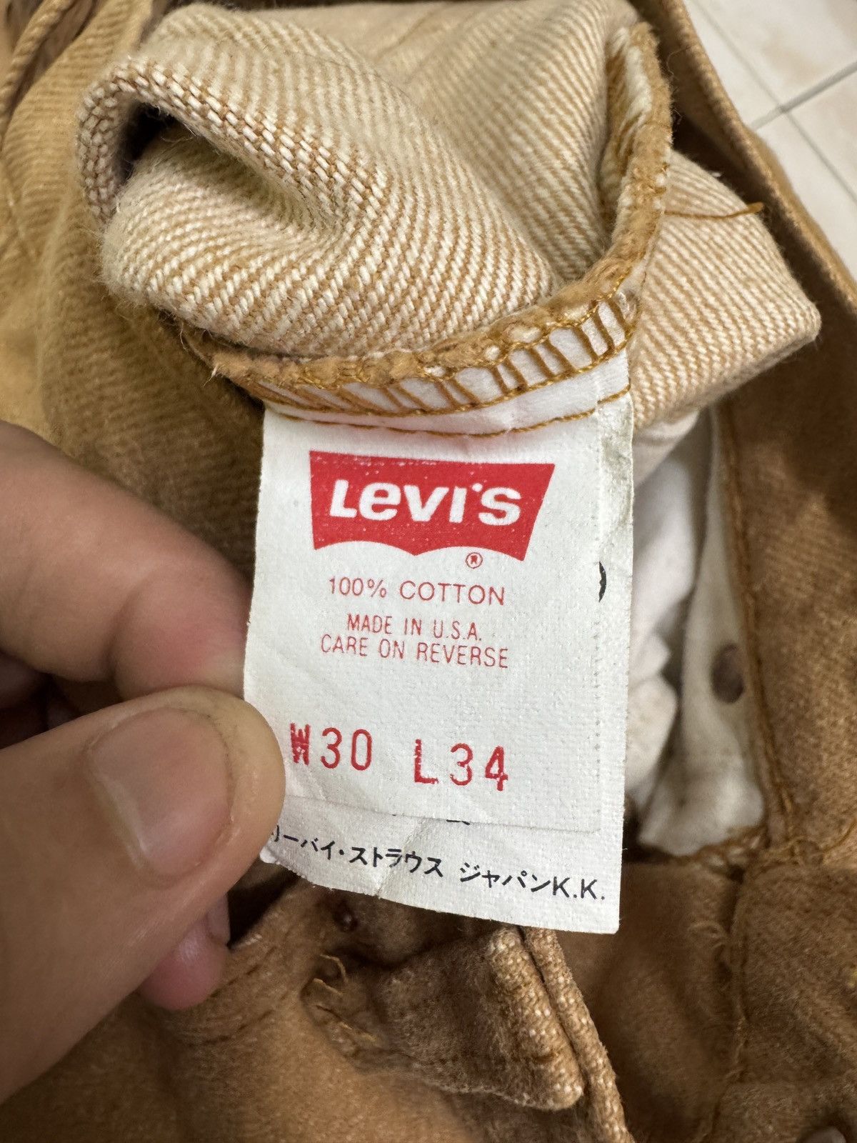 Levi's Levi’s 510 Khaki Jeans White Tag Slim Tapered Denim Size US 28 / EU 44 - 13 Thumbnail