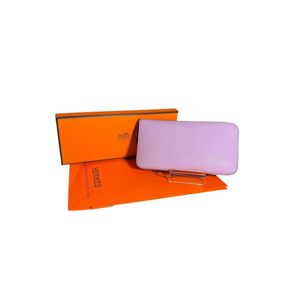 Hermes AUTHENTIC HERMES AZAP WALLET EPSOM SILK INTERIOR Size ONE SIZE - 1 Thumbnail