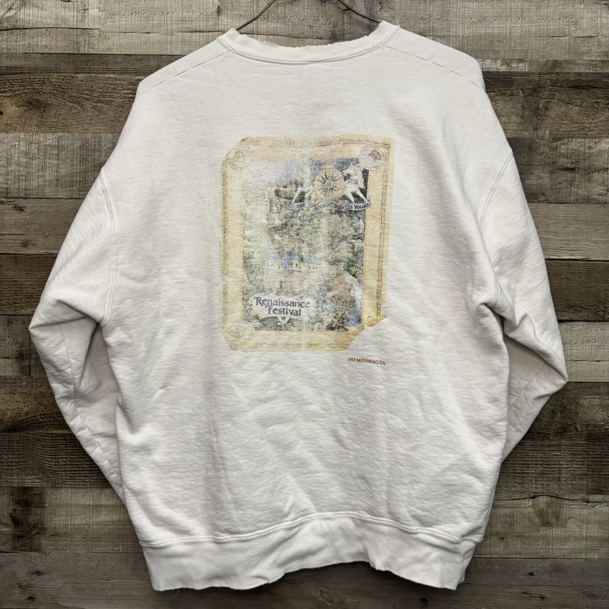 Vintage Vintage 1993 Minnesota Renaissance Festival Crewneck Size US L / EU 52-54 / 3 - 4 Thumbnail