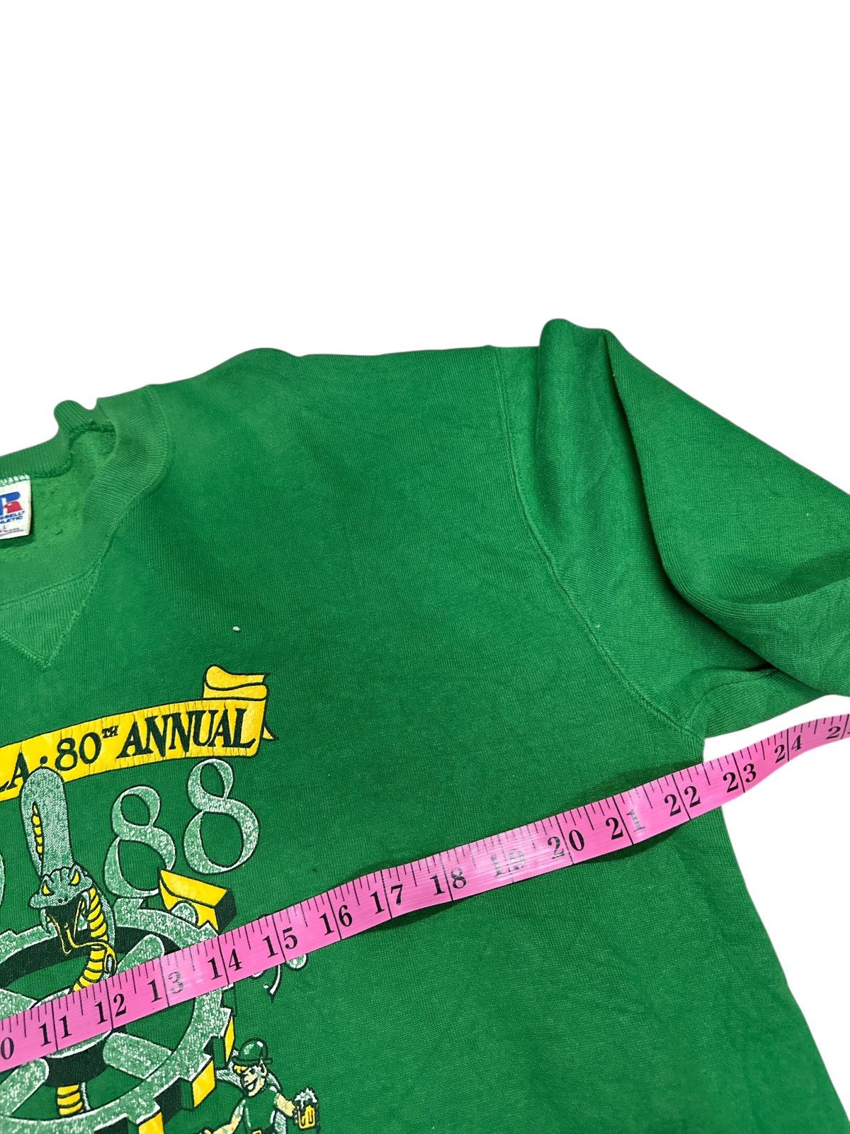 Vintage Vintage Sweatshirt Rusell 💥⭐️ Size US XL / EU 56 / 4 - 3 Thumbnail