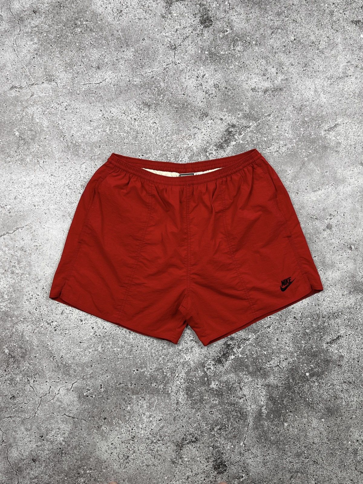 Nike Nike Vintage Nylon Shorts Swoosh Drill Y2K Size US 33 - 1 Thumbnail