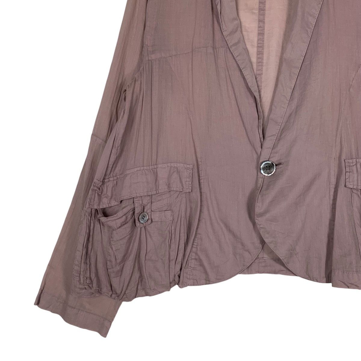 Sunao Kuwahara Sunao Kuwahara Crop Jacket Size M / US 6-8 / IT 42-44 - 3 Thumbnail