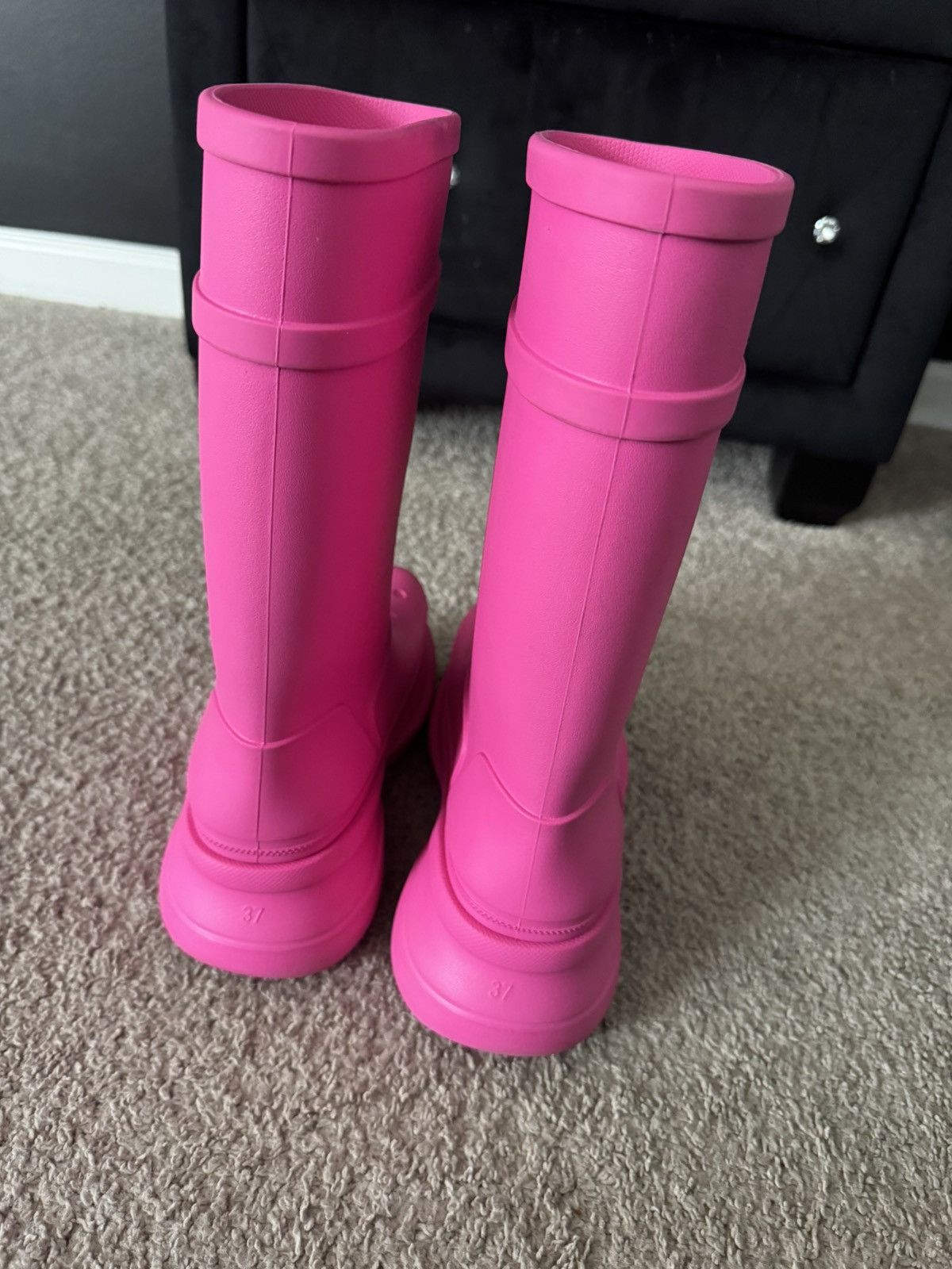 Balenciaga croc boots