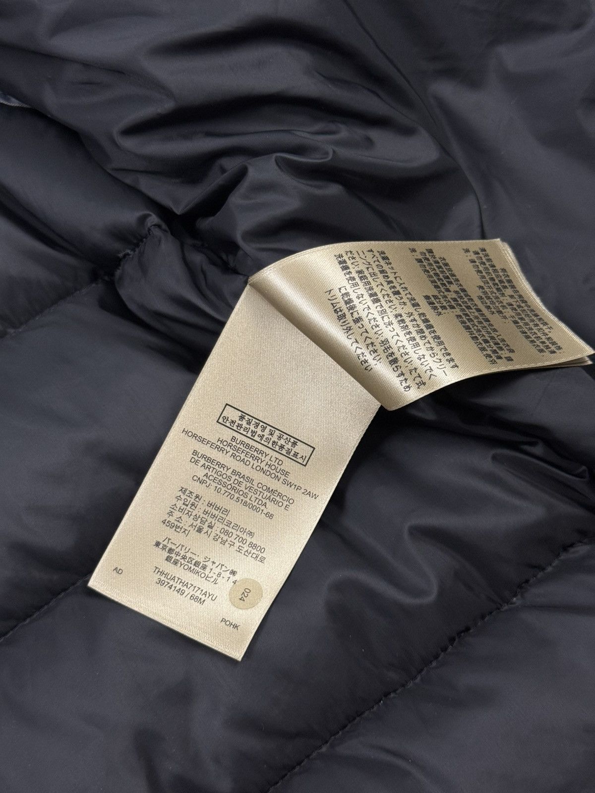 Burberry Burberry Nova Check Men’s Down Puffer Jacket Size US L / EU 52-54 / 3 - 21 Thumbnail