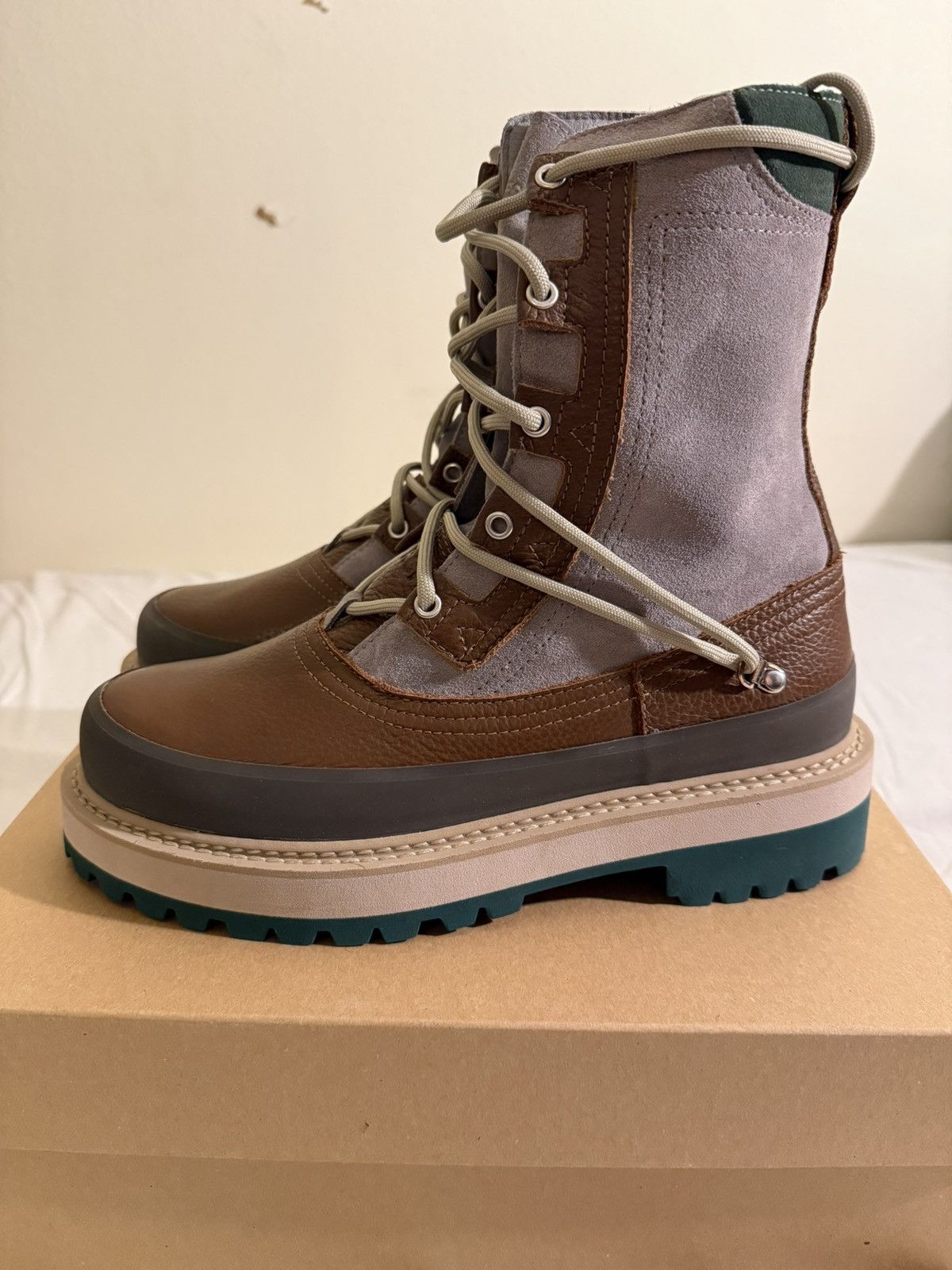 Reese Cooper Reese Cooper Lanier Boot Grey / Green 43 10 Size US 10 / EU 43 - 3 Thumbnail