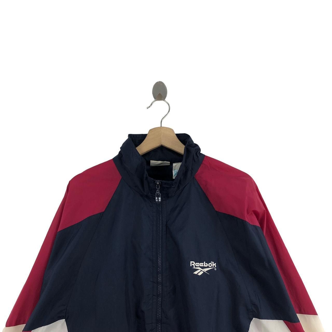 Reebok Vintage 90’ REEBOK SPORTSWEAR Coach Jacket Windbreaker Size US L / EU 52-54 / 3 - 4 Thumbnail