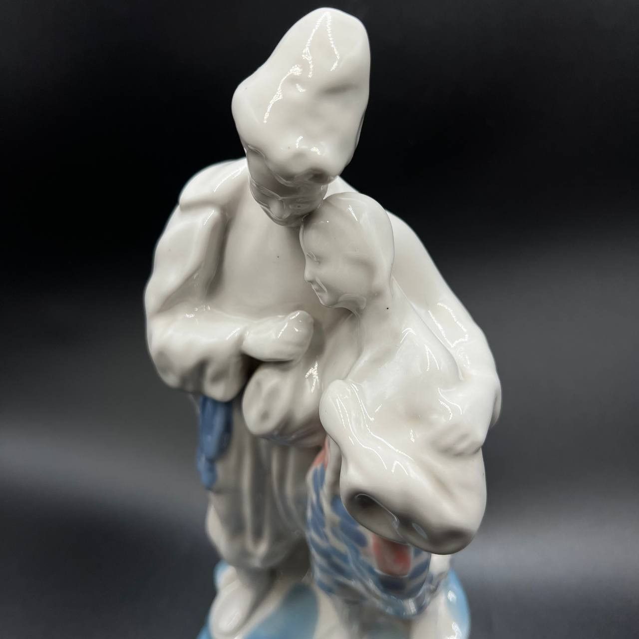 Vintage Polonne Vintage Soviet Porcelain Statue Ukraine 10.6" Size ONE SIZE - 6 Thumbnail