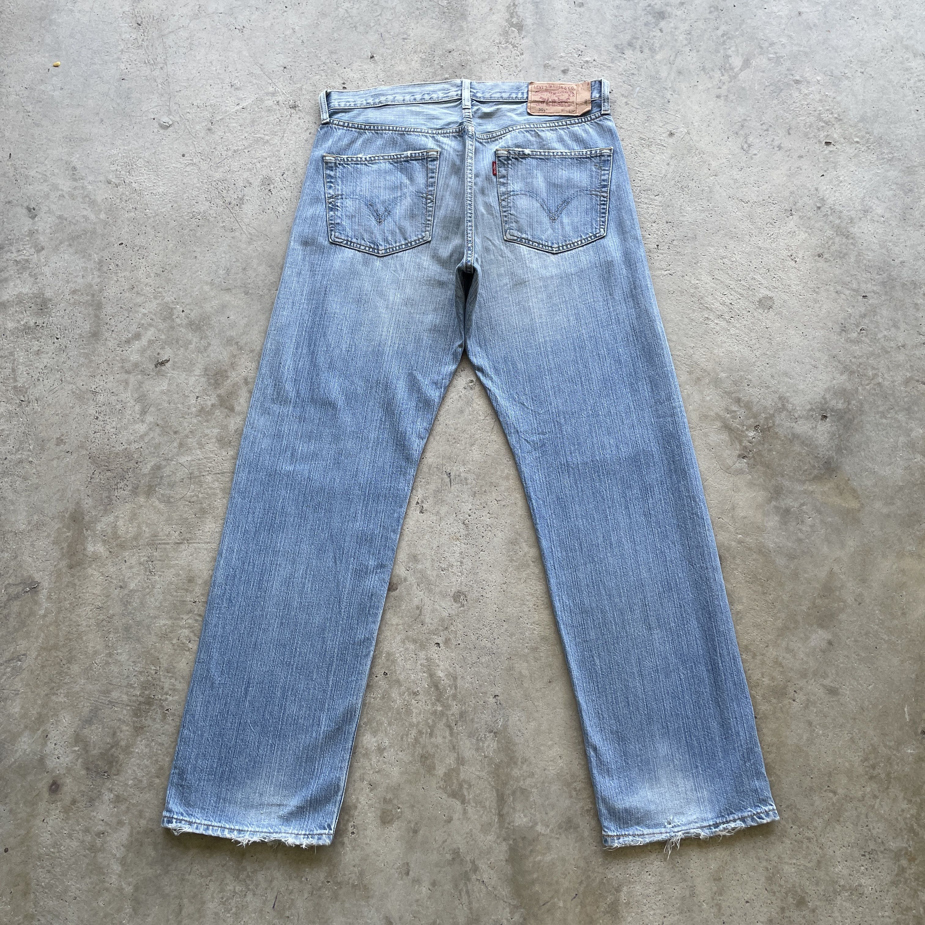Levi's Vintage Levi’s 501 Lightwashed Denim Faded Jeans Pants W34 Size US 34 / EU 50 - 11 Thumbnail