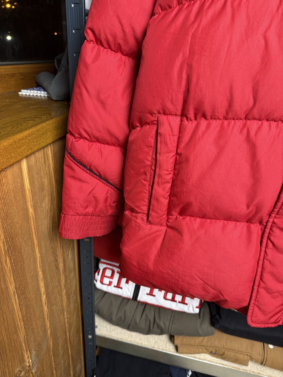 Nike × Vintage Vintage Y2k Nike Ski Puffer Jacket Medium Swoosh Size US M / EU 48-50 / 2 - 4 Thumbnail