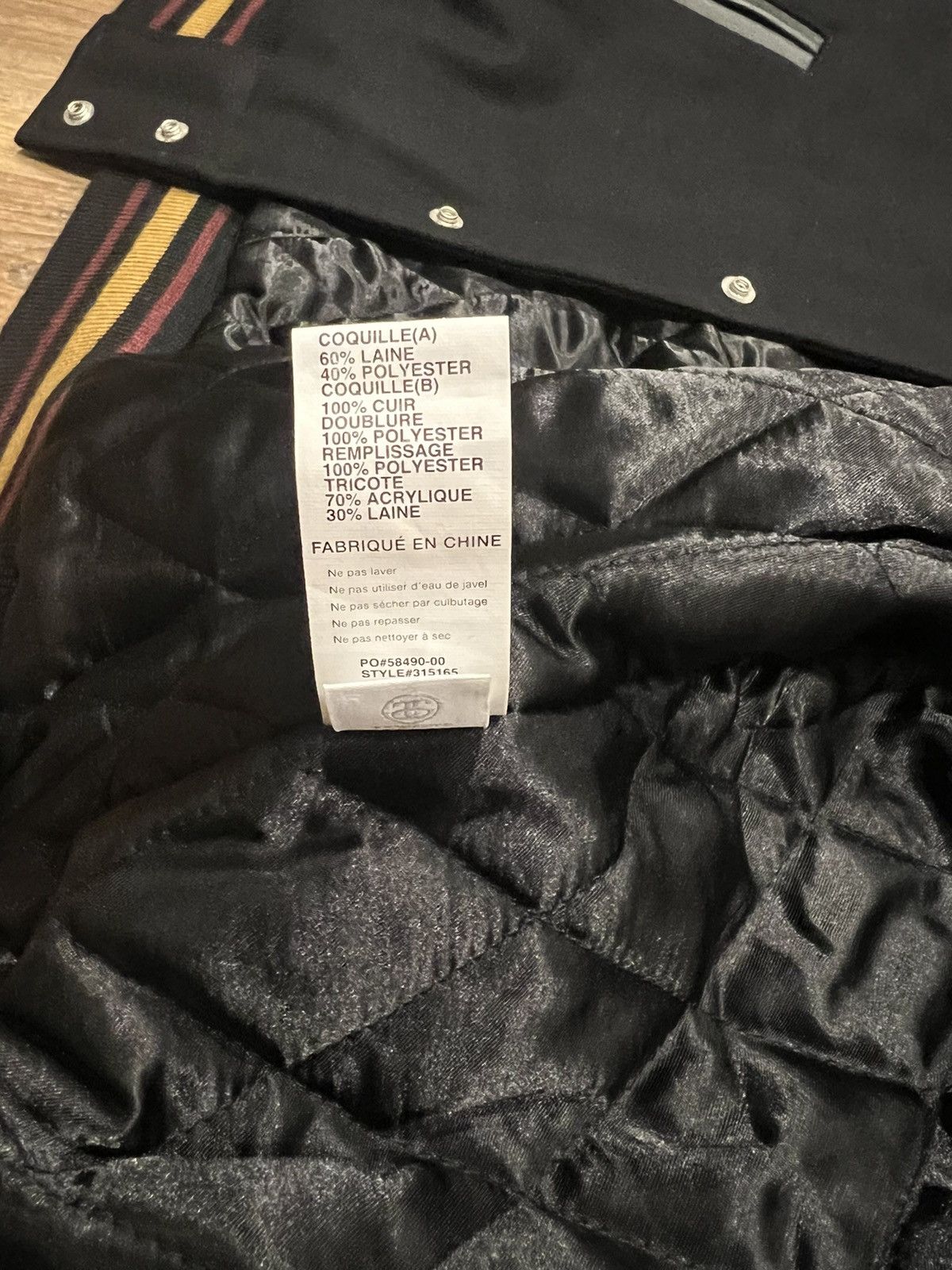 Stussy 40th Anniversary Varsity Jacket (New York Chapter) Size US L / EU 52-54 / 3 - 14 Thumbnail