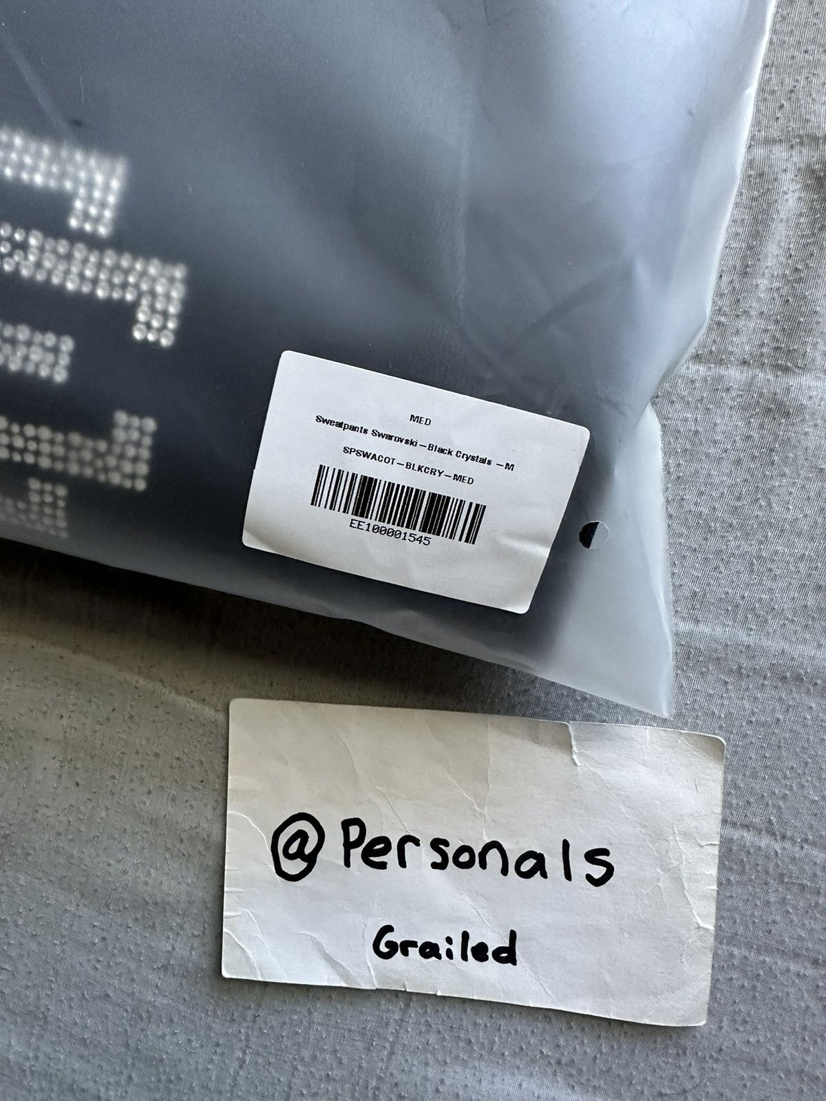 Eric Emanuel NEW Eric Emanuel x Swarovski Basic Sweatpant Medium Size US 34 / EU 50 - 5 Thumbnail
