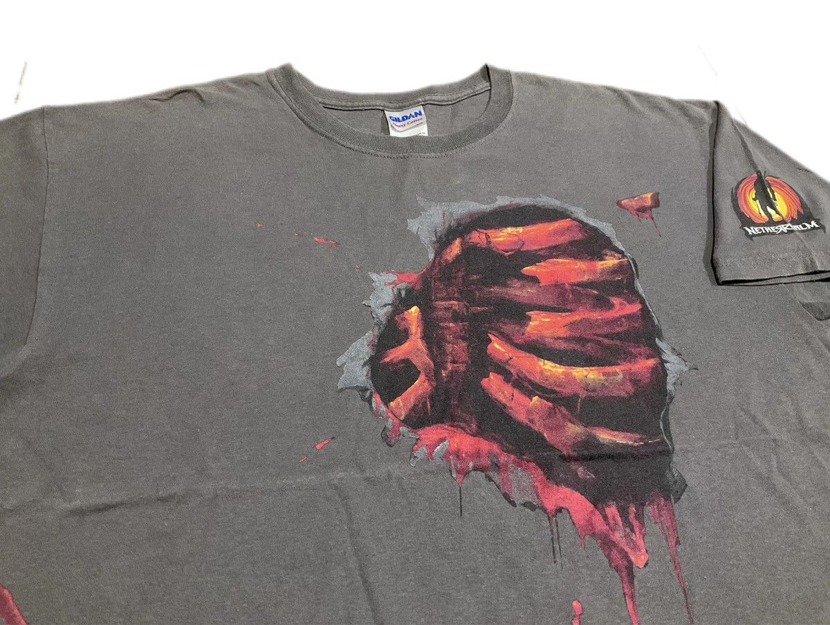 Playstation × Vintage 🔥Y2K Vintage Mortal Kombat Shirt Fatality Finish Him Size US L / EU 52-54 / 3 - 3 Thumbnail