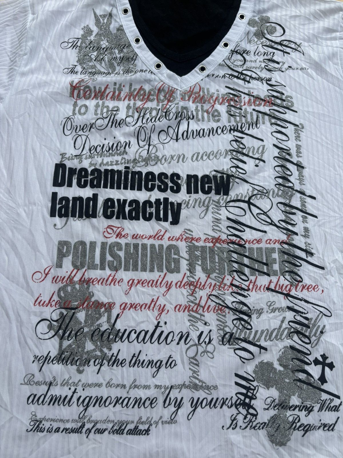 Hysteric Glamour Y2k Beaumont Carr Poem Ifsixwasnine Punk style Tshirt Size US L / EU 52-54 / 3 - 3 Thumbnail