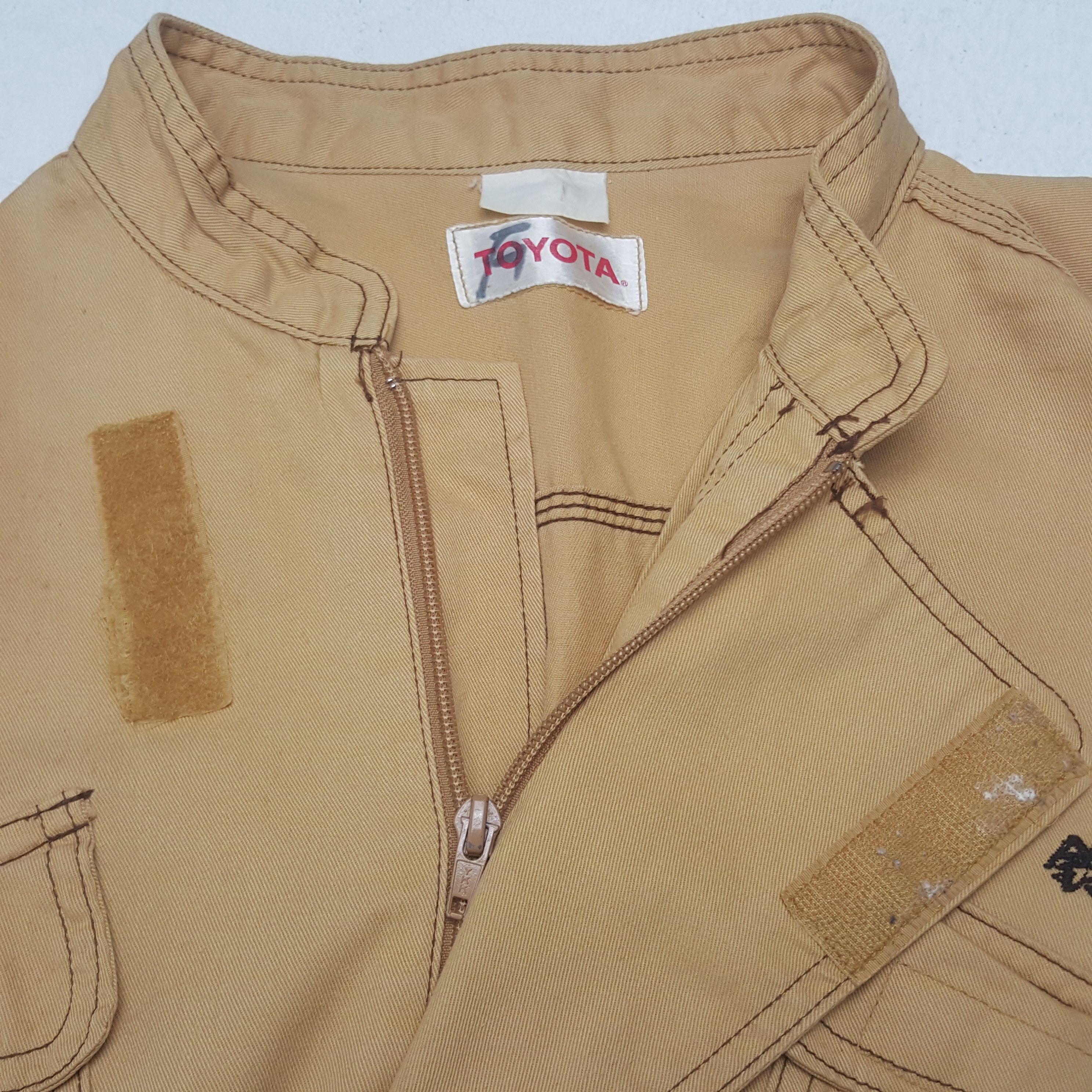 Japanese Brand Vintage Toyota Japanese Racing Team Coverall Jacket RR23 Size US M / EU 48-50 / 2 - 9 Thumbnail