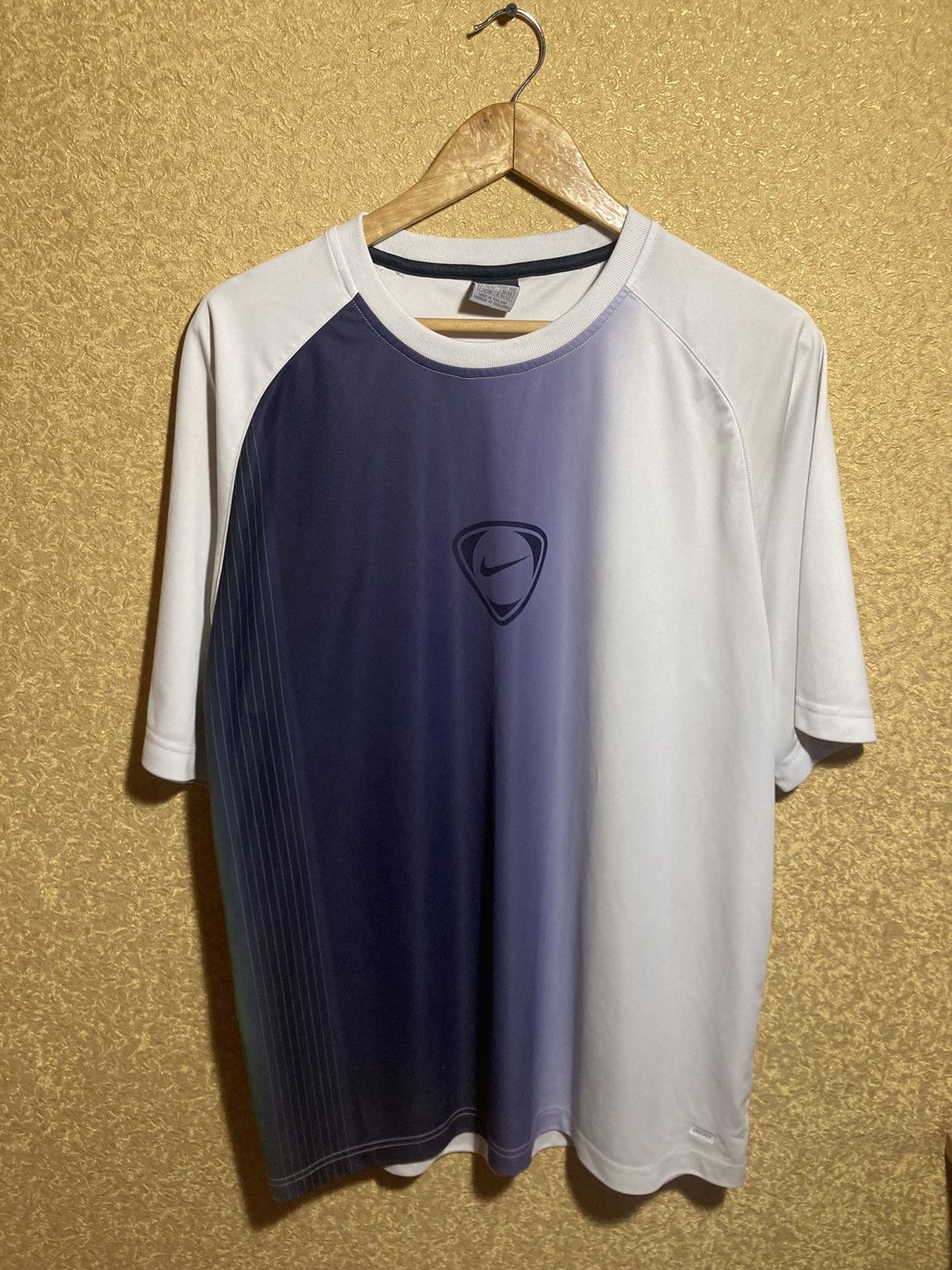 Nike × Vintage Nike Vintage Dry-Fit Tee Jersey Size US XL / EU 56 / 4 - 1 Thumbnail