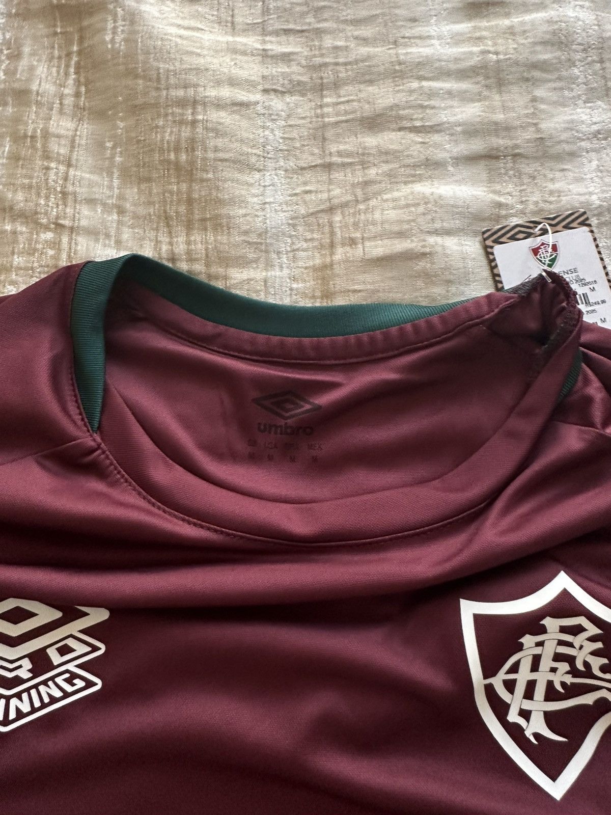 Umbro Fluminense football jersey Size US M / EU 48-50 / 2 - 3 Thumbnail