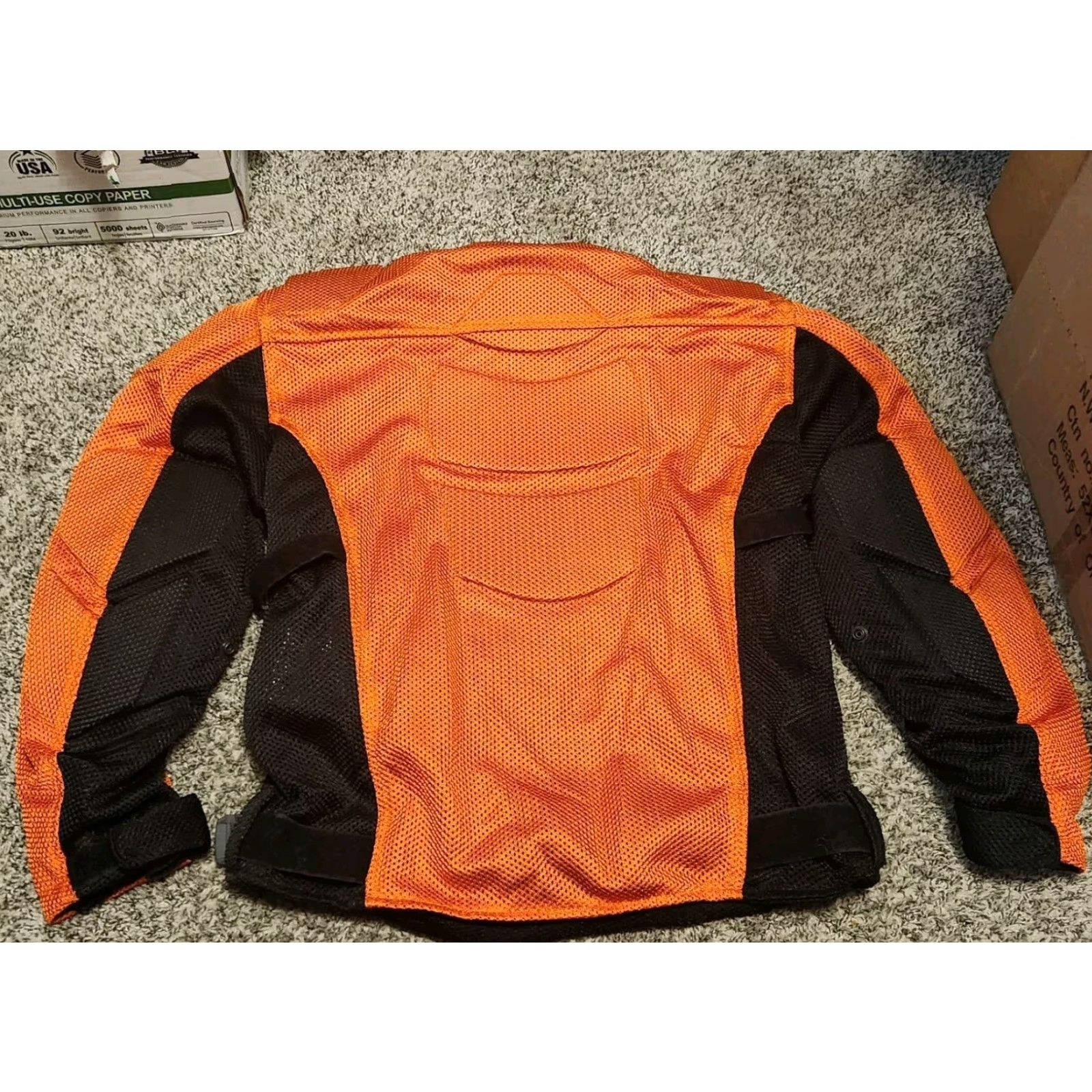 Vintage NEXGEN Jacket Unisex Adults XS Orange Sports Black Orange Jacket XS Size US XS / EU 42 / 0 - 2 Thumbnail