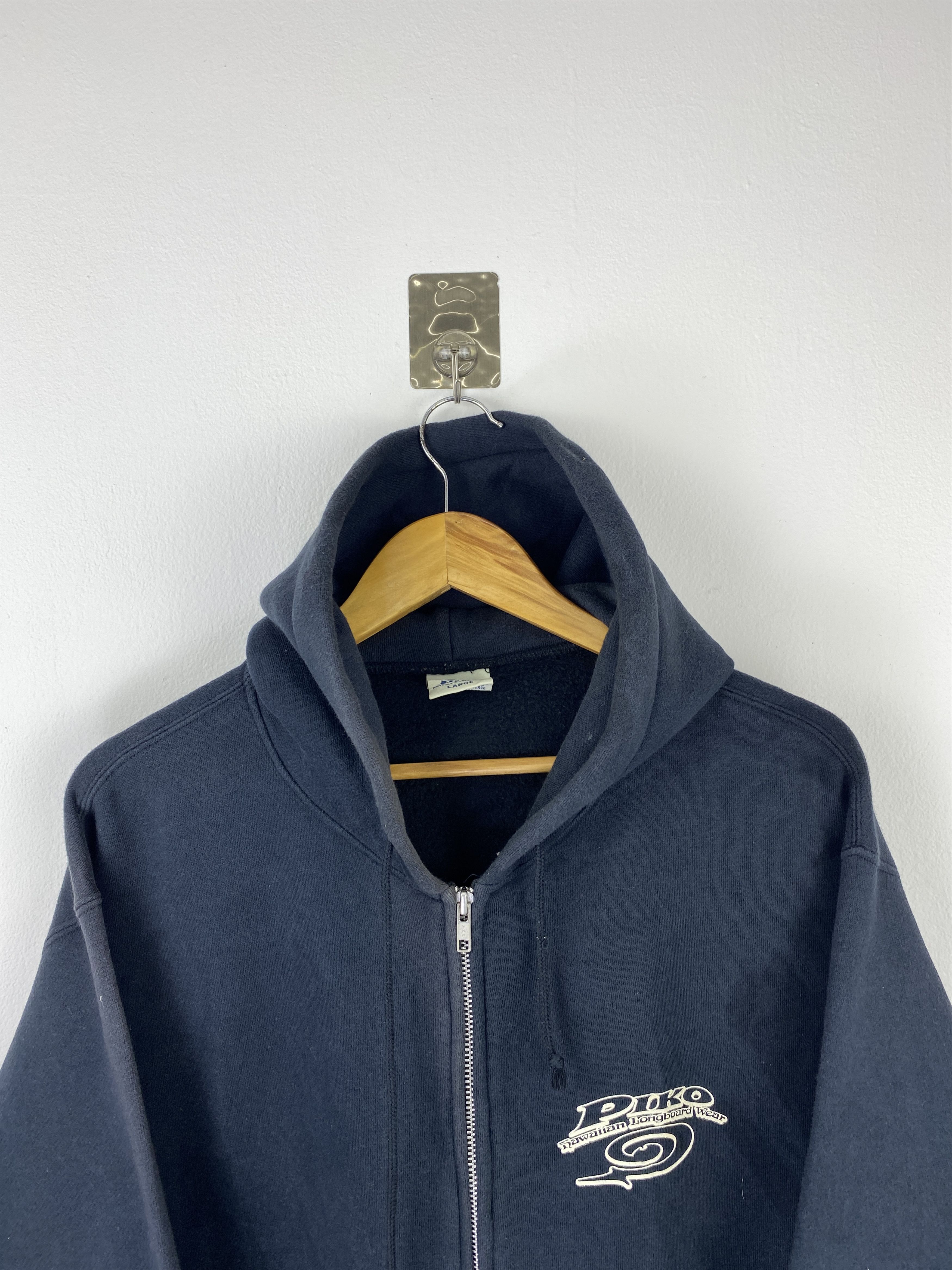 Vintage Vintage Piko Hawaii Faded Zipper Up Hoodie SH0531 Size US L / EU 52-54 / 3 - 2 Thumbnail