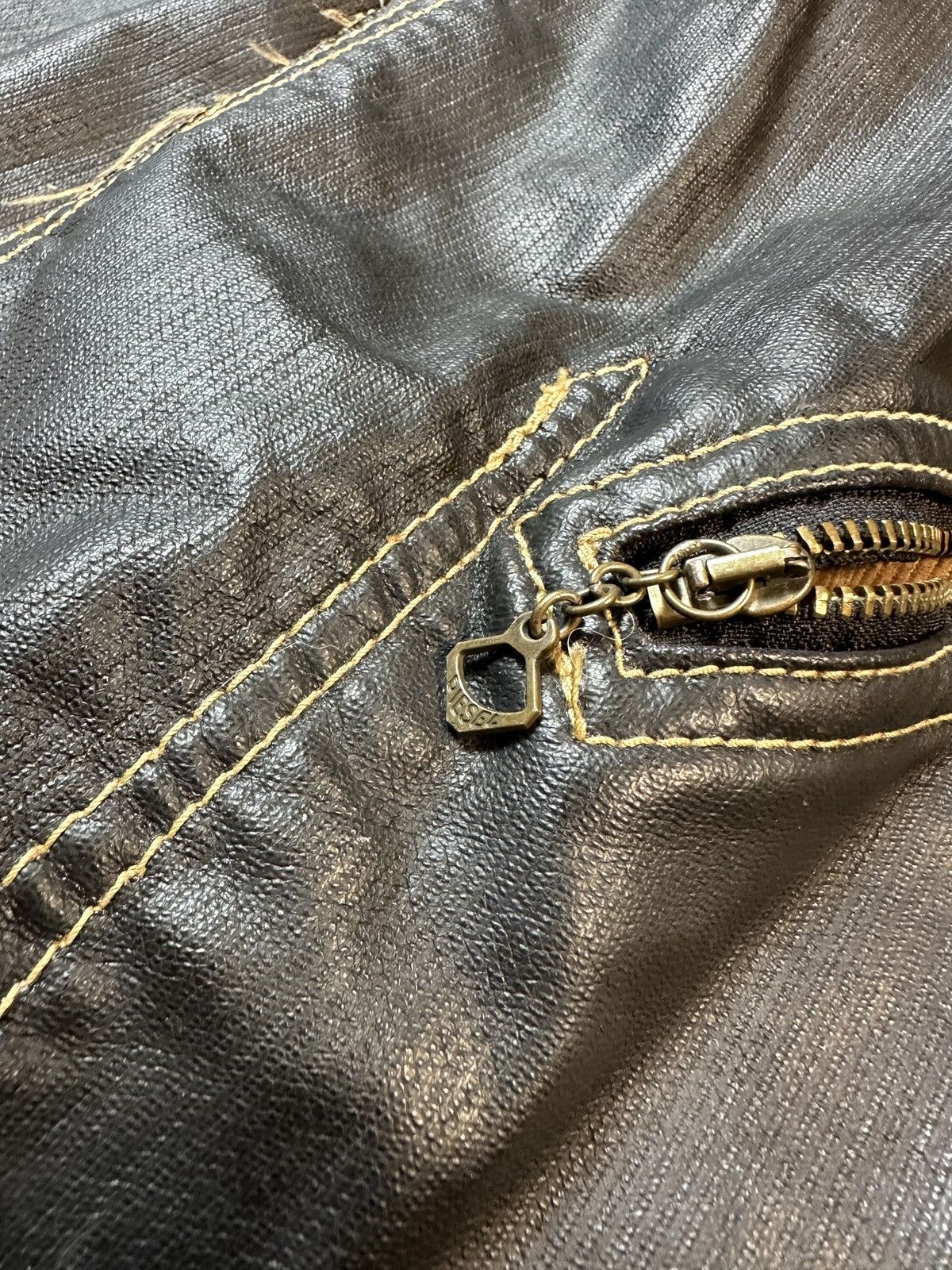 Diesel Y2K Vintage Corduroy Diesel Reversible Jacket Streetwear L Size US L / EU 52-54 / 3 - 8 Thumbnail