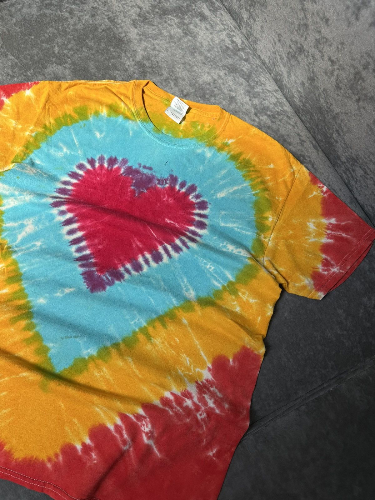 Band Tees Heart ❤️ Custom Tie Dye Size US L / EU 52-54 / 3 - 4 Thumbnail