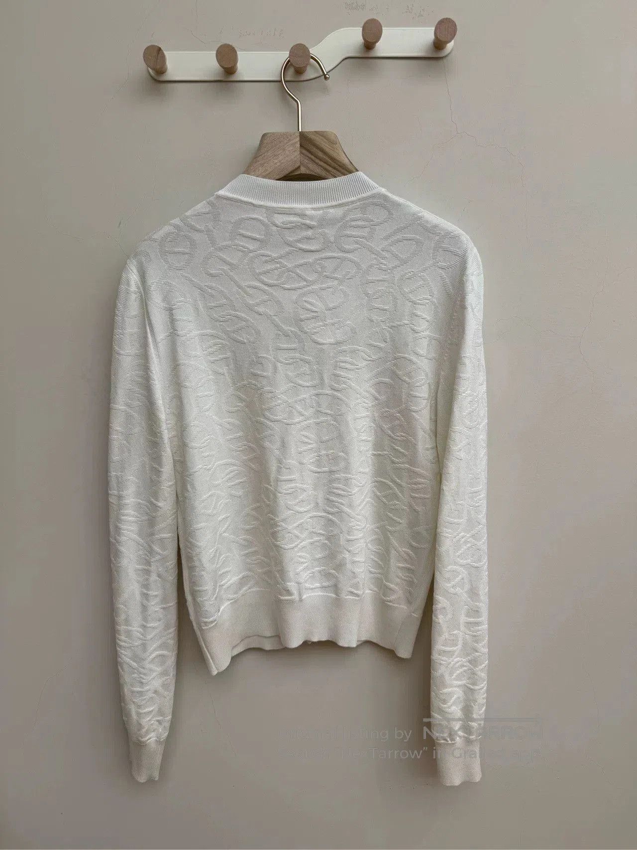 Hermes Hermes White Knit Cardigan. Size US M / EU 48-50 / 2 - 8 Thumbnail