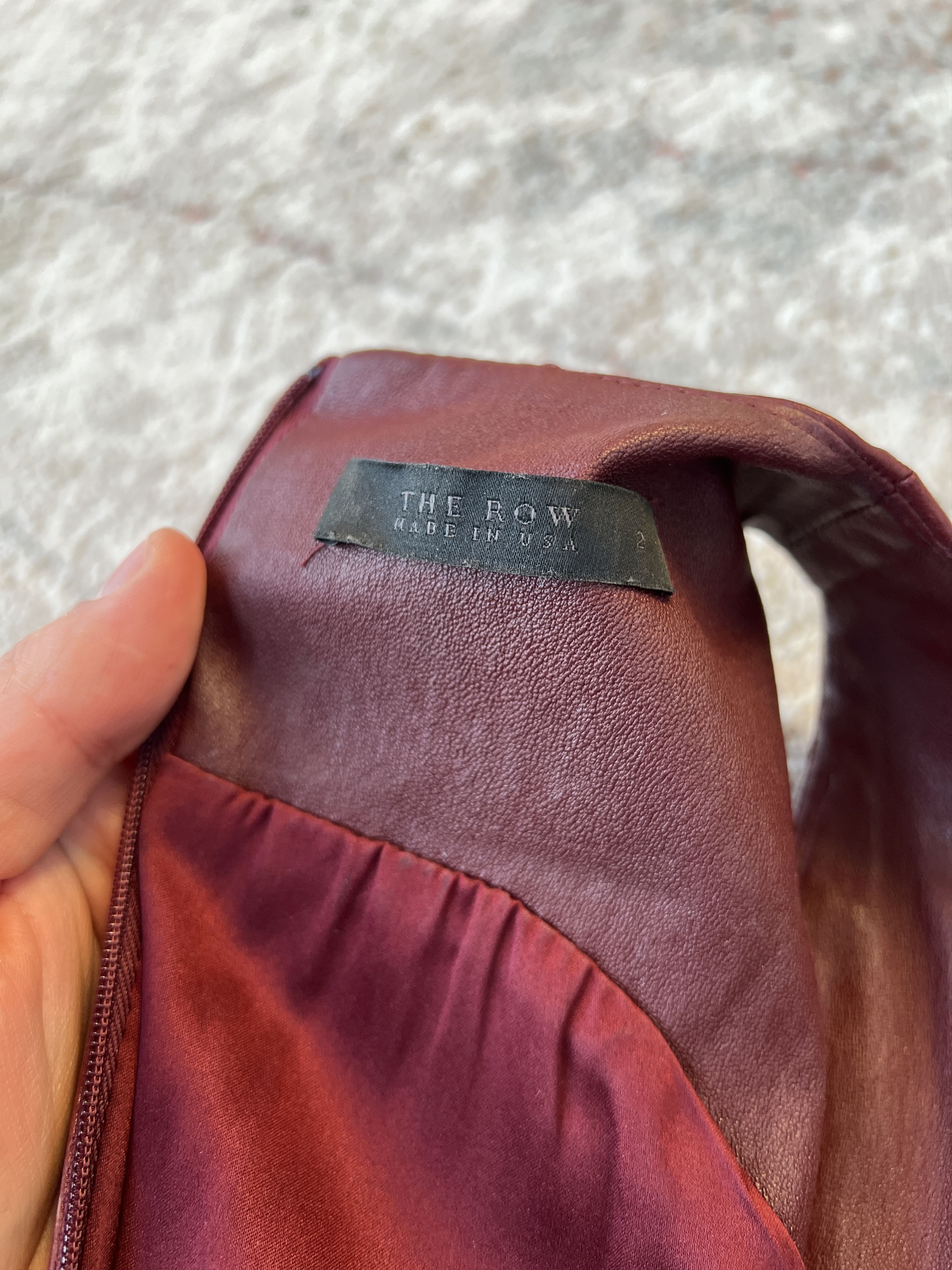 The Row The Row Leather Dress Size XS / US 0-2 / IT 36-38 - 9 Thumbnail
