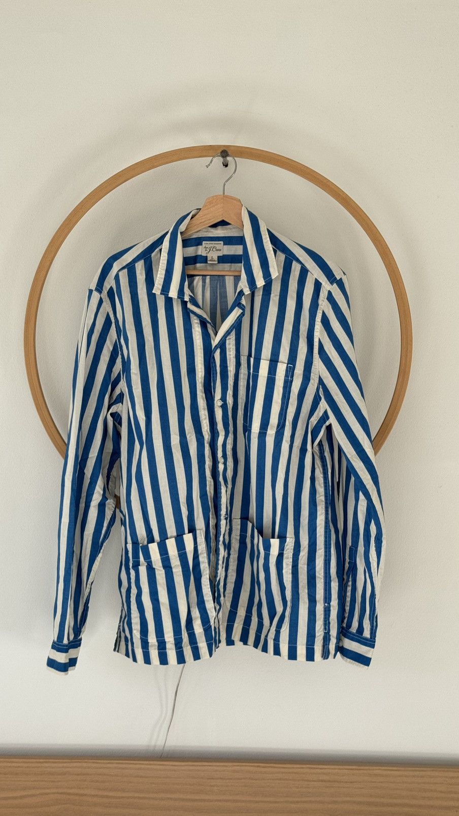 J.Crew J Crew Striped Shirt Size US M / EU 48-50 / 2 - 1 Preview