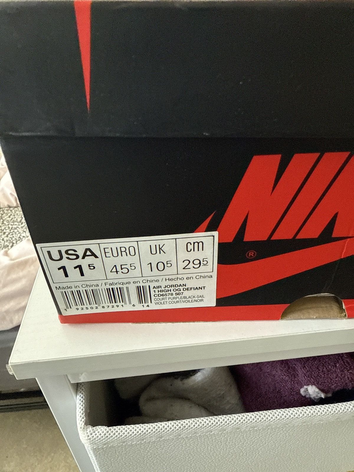 Jordan Brand Jordan 1 Size US 11.5 / EU 44-45 - 8 Thumbnail