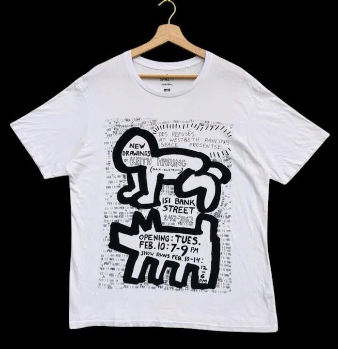 Keith Haring 🔥Accept Binding Offer🔥 Keith Haring Art Size US XL / EU 56 / 4 - 1 Thumbnail