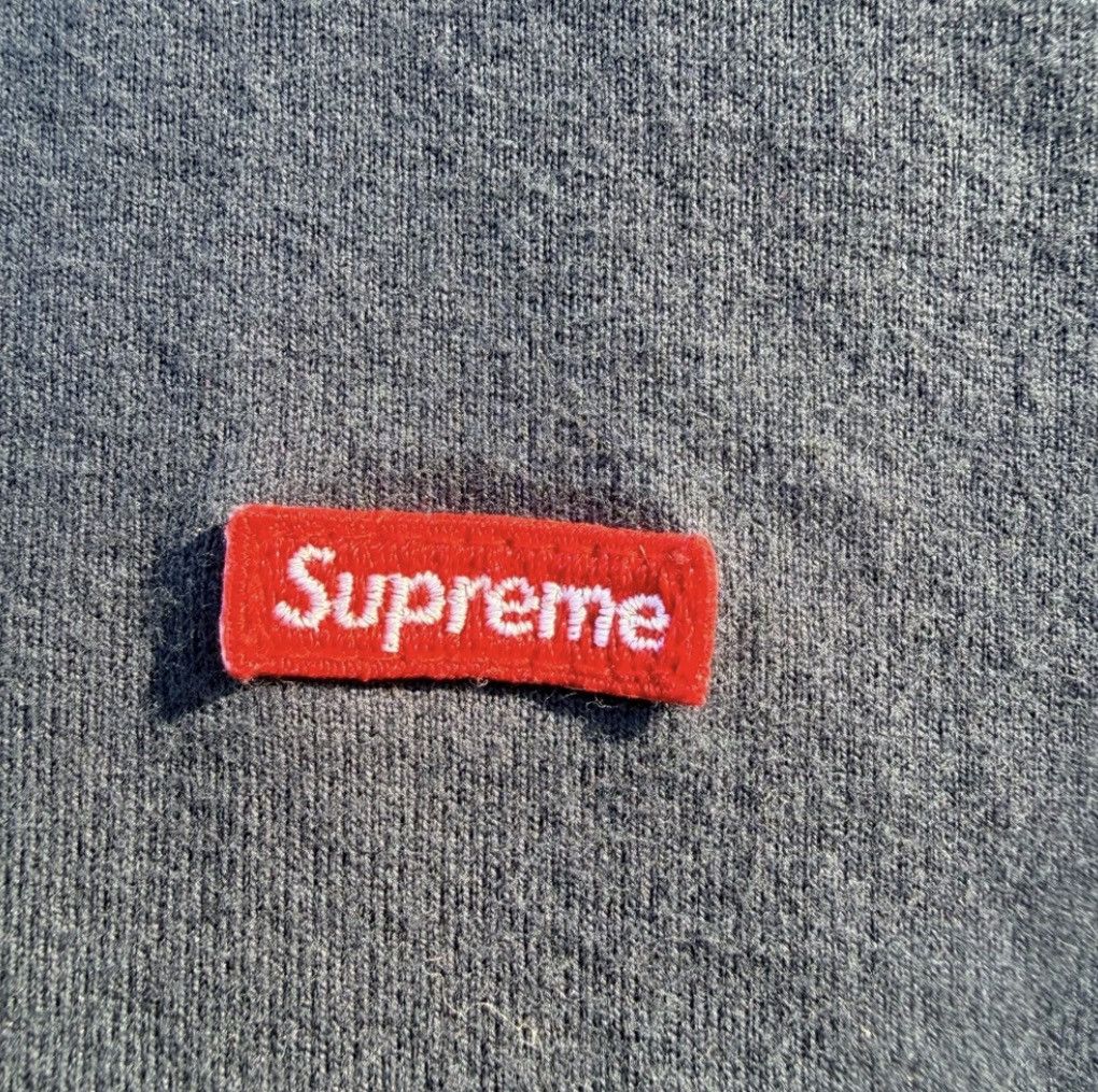Supreme Supreme Small Box Logo Long Sleeve Tee Navy Blue XL Size US XL / EU 56 / 4 - 9 Thumbnail