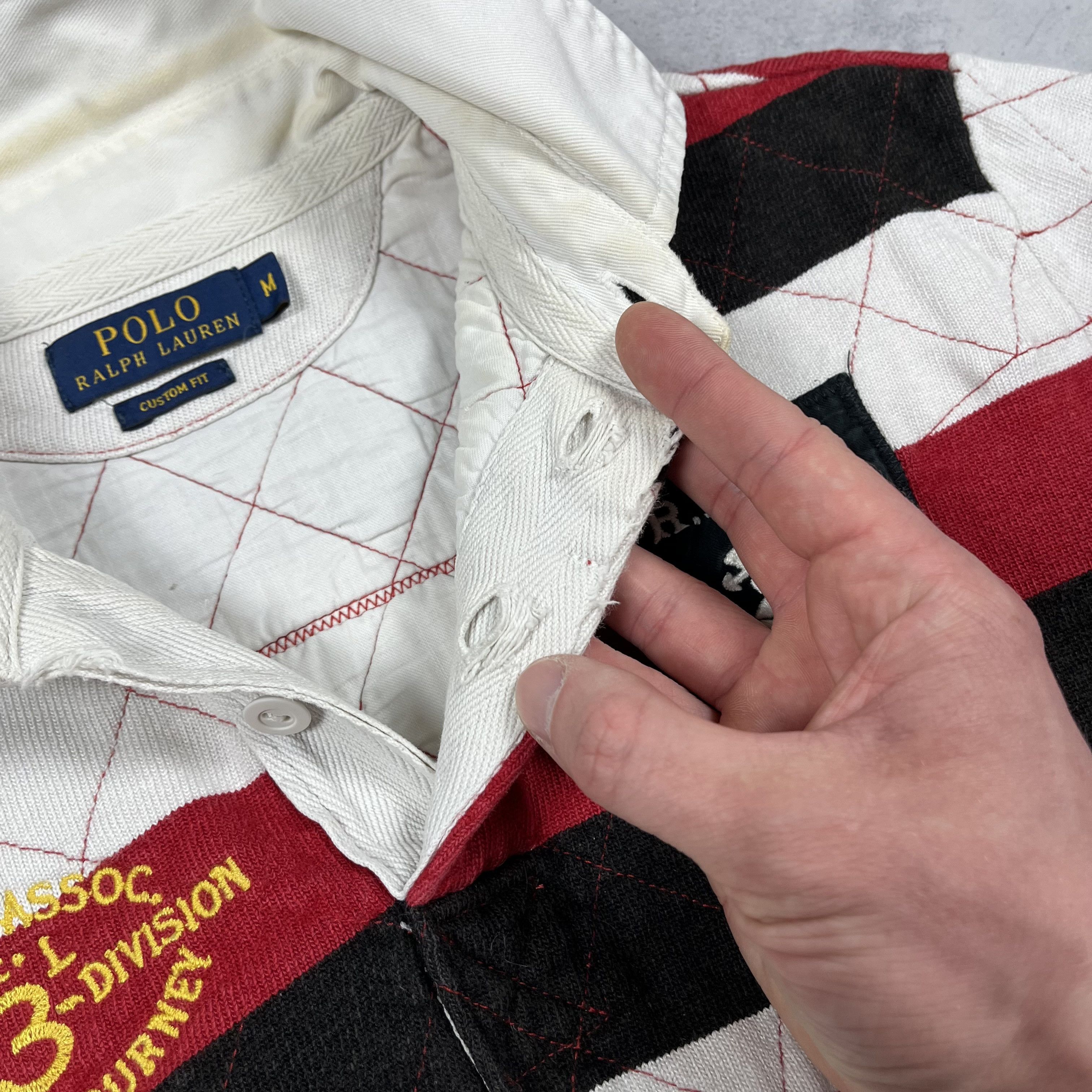 Polo Ralph Lauren Vintage Polo Ralph Lauren Big Logo Rugby Shirt 90’s Size US M / EU 48-50 / 2 - 18 Thumbnail