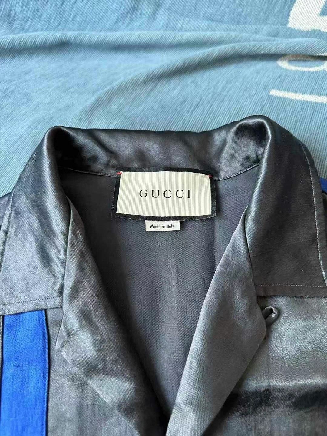Gucci Gucci Flag short-sleeved shirt 2501-Nextarrow Size US M / EU 48-50 / 2 - 3 Thumbnail
