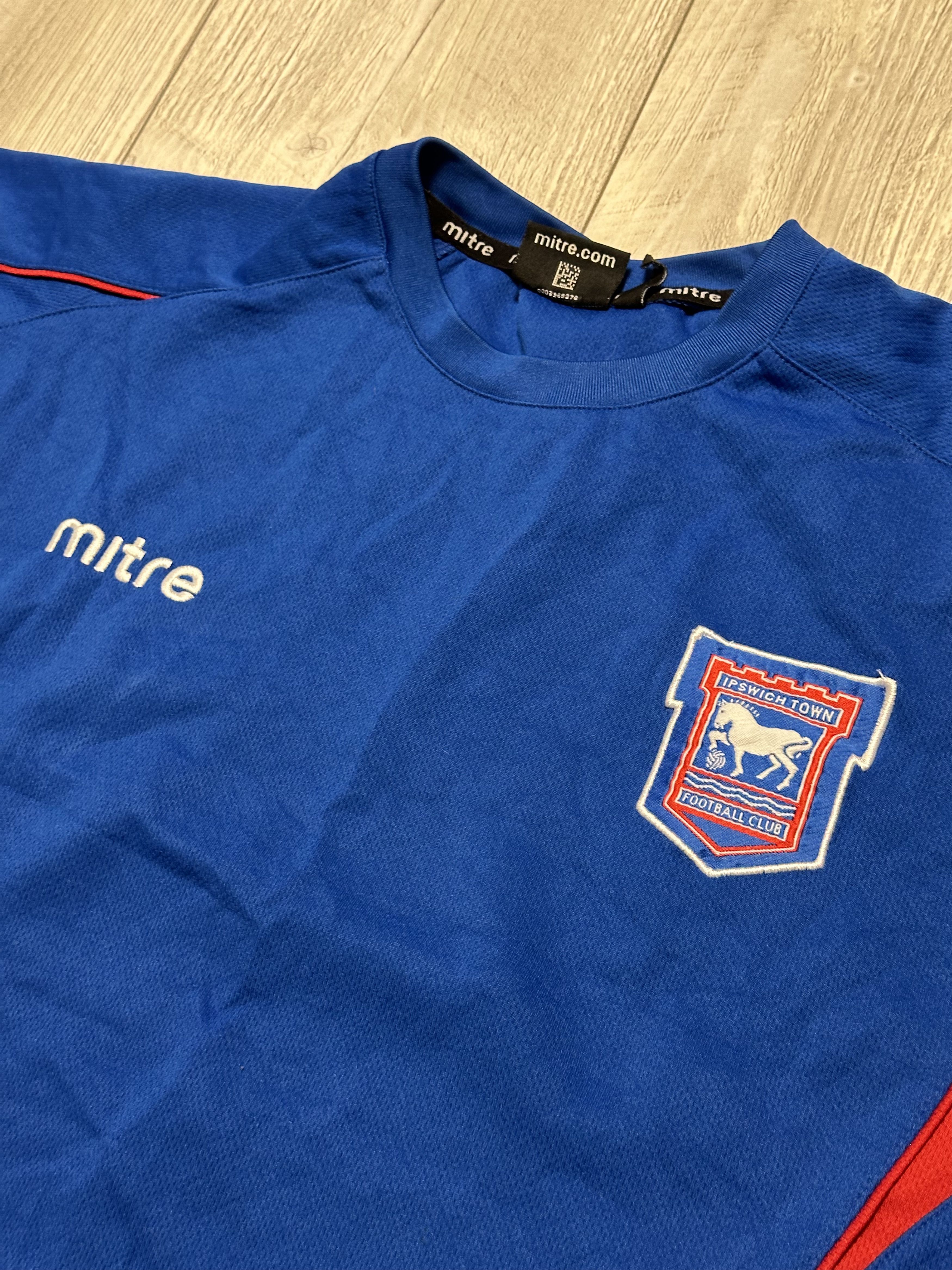 Other Vintage Mitre Ipswich Town 2008-09 Training Jersey Size US L / EU 52-54 / 3 - 2 Thumbnail