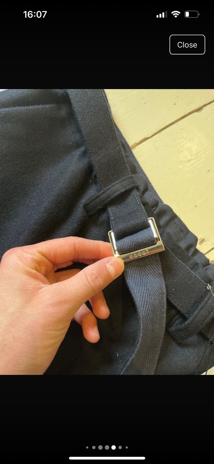 Sacai Sacai wide leg trousers Size US 32 / EU 48 - 6 Thumbnail