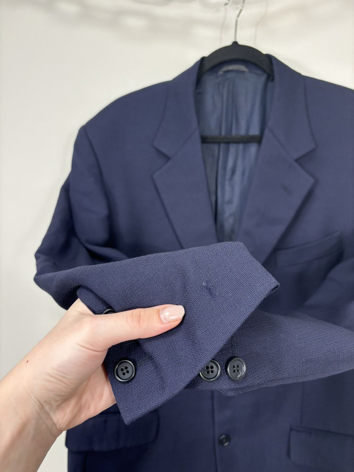 Missoni Vintage Missoni Example Navy Luxury Wool Blazer Jacket Size 46R - 10 Thumbnail
