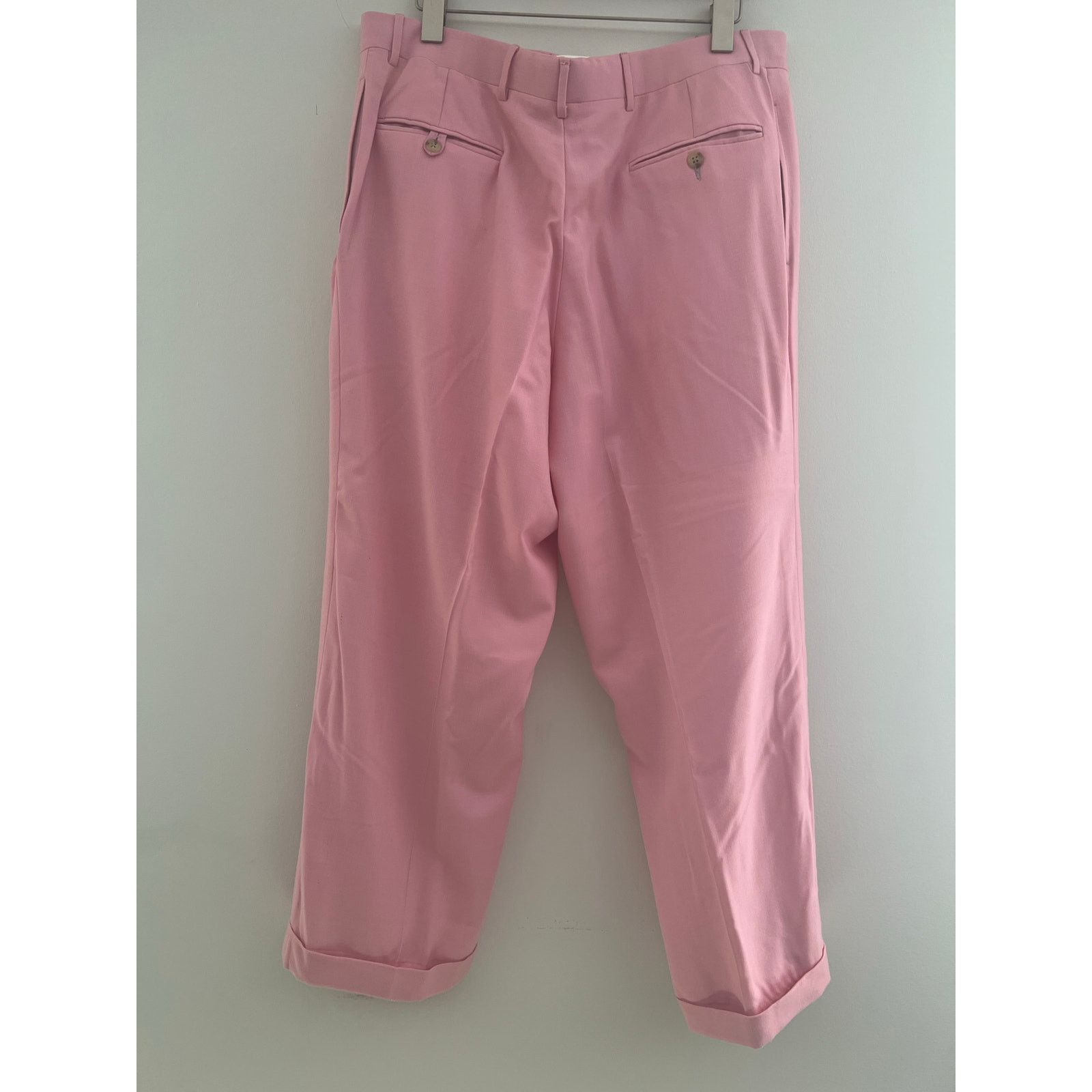 Polo Ralph Lauren Ralph Lauren Polo Made in Italy Pink Cashmere Dress Pants Size US 36 / EU 52 - 8 Thumbnail