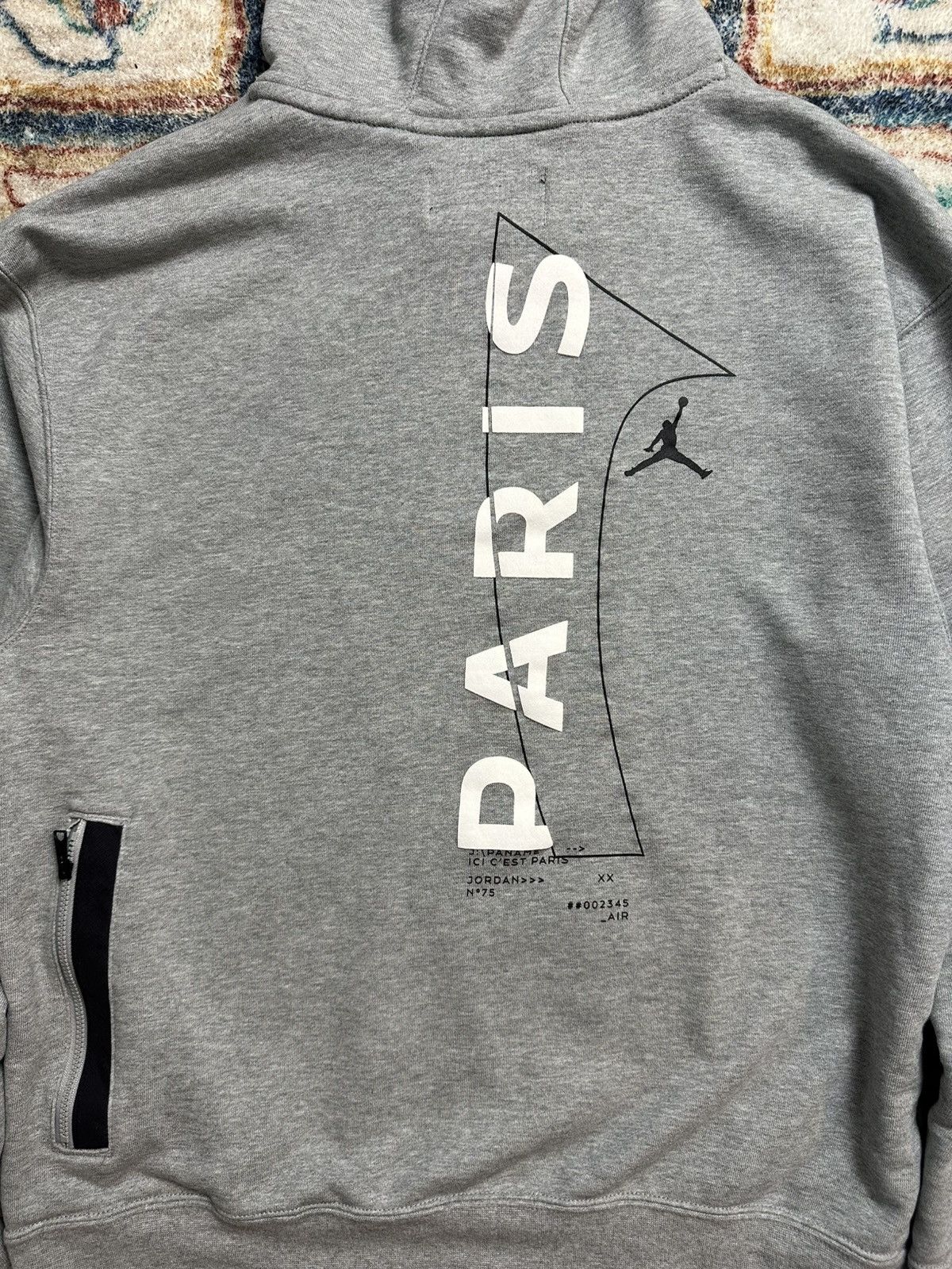 Jordan Brand Air Jordan Paris Saint Germain Pullover Hoodie Medium Size US M / EU 48-50 / 2 - 5 Thumbnail