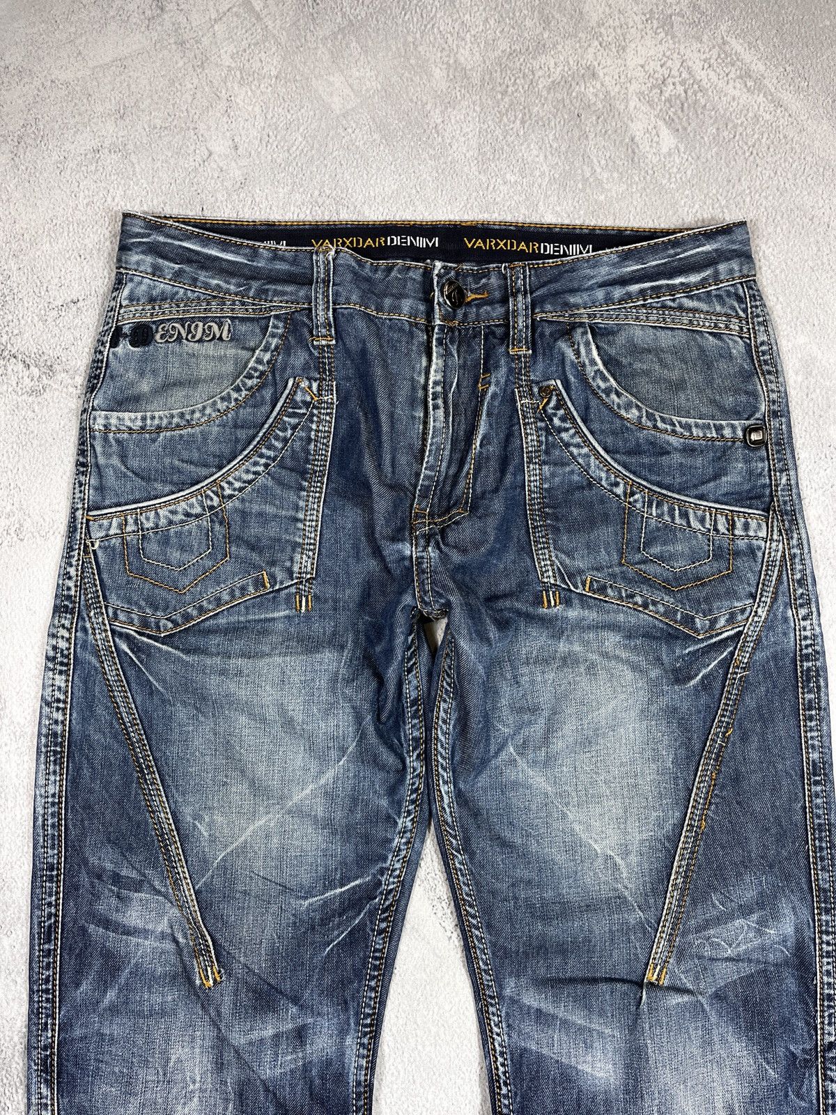 Vintage Vintage Y2K Japanese faded denim jeans streetwear size 34 Size US 34 / EU 50 - 5 Thumbnail