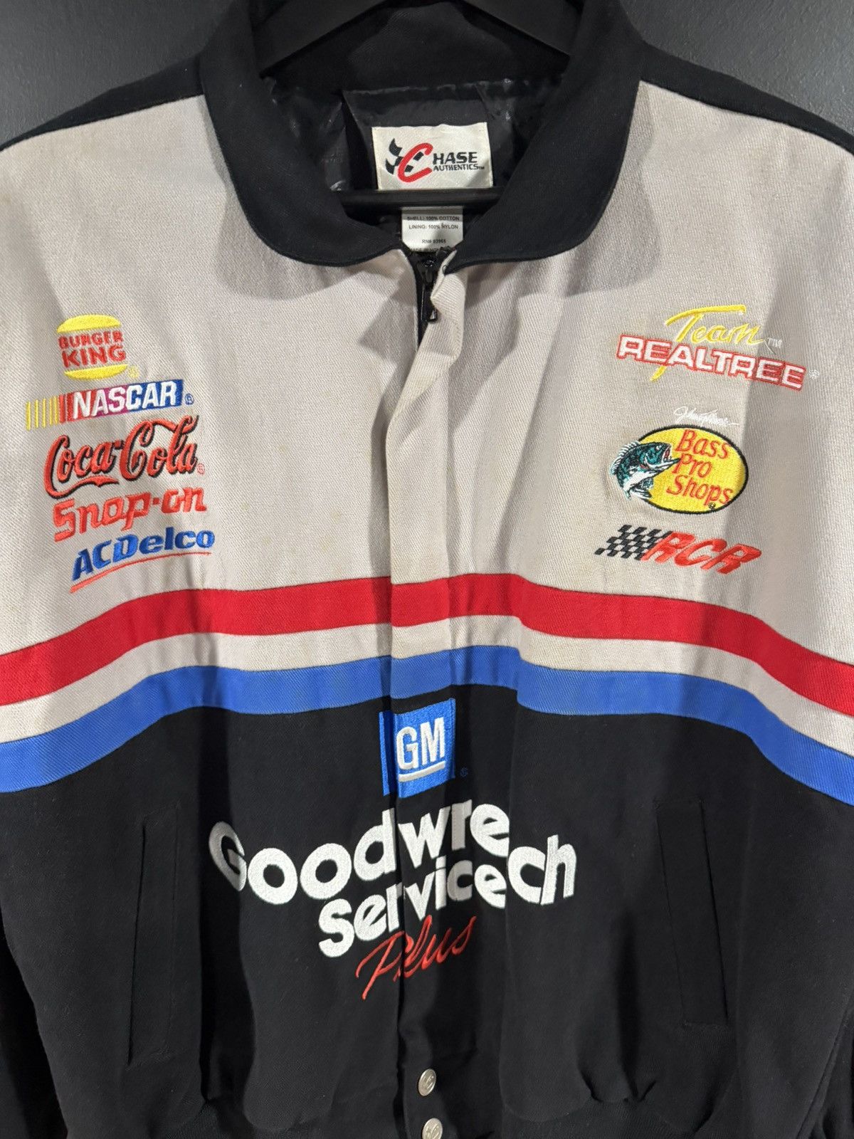 Vintage 2000s Y2K Vintage Dale Earnhardt Nascar Racing Jacket M Size US M / EU 48-50 / 2 - 2 Thumbnail