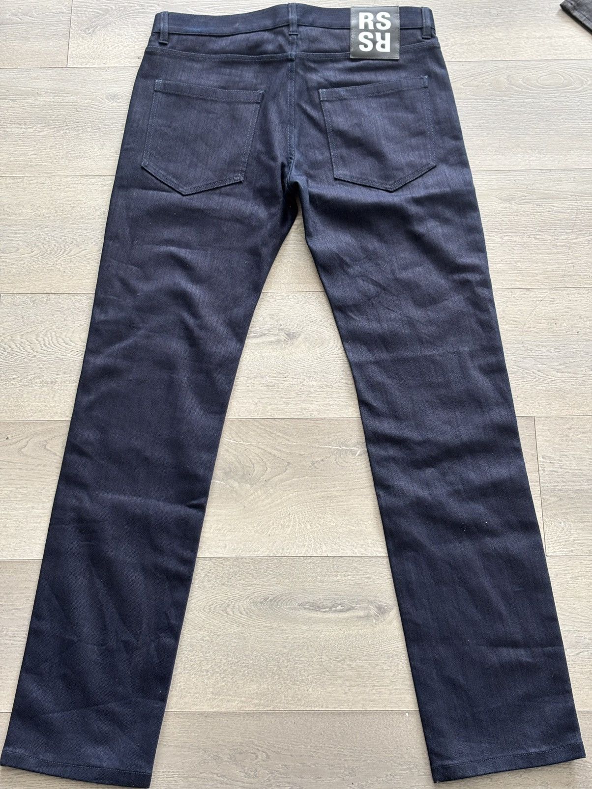 Raf Simons Raf Simons SS17 Classic Navy Denim Pants Size US 32 / EU 48 - 2 Thumbnail