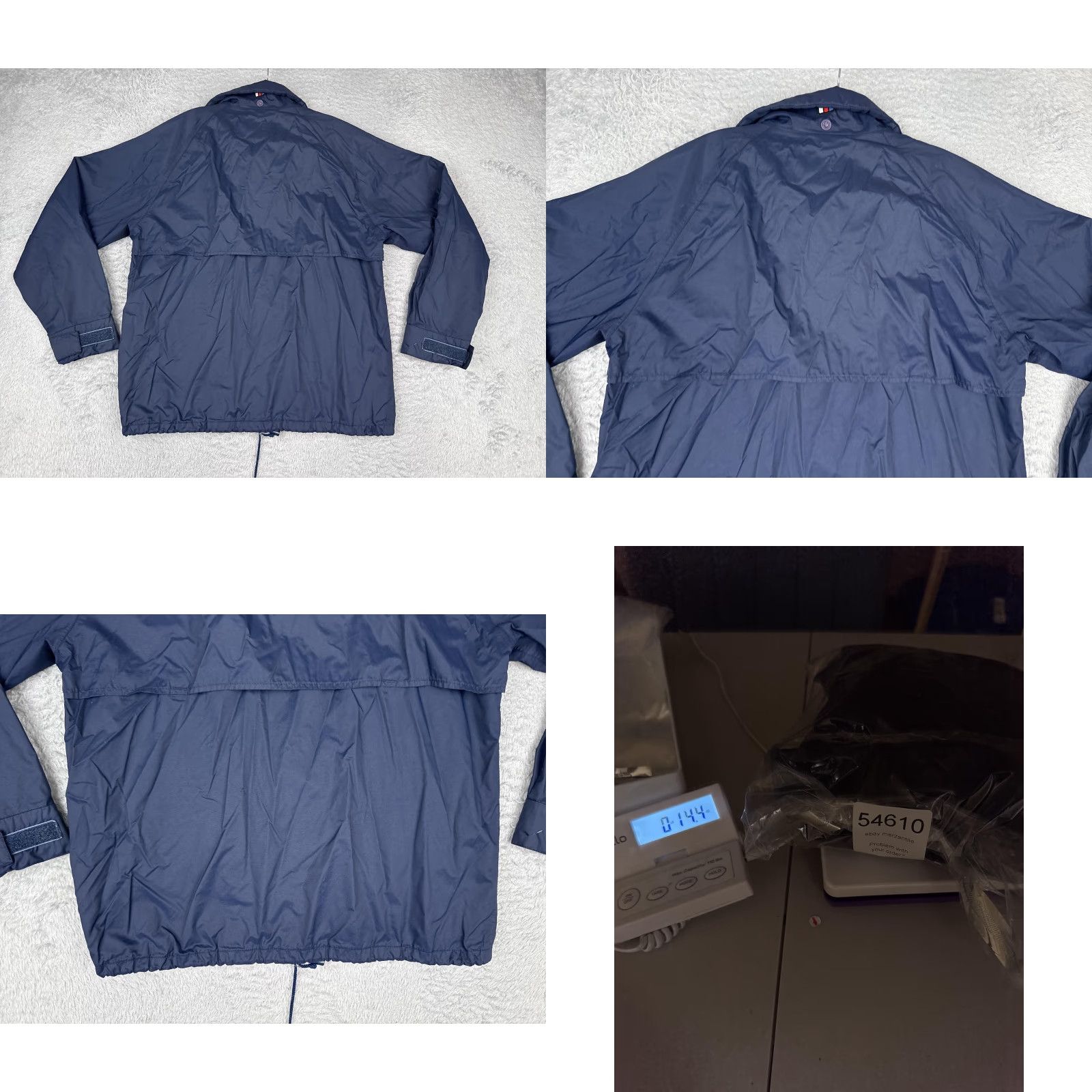 Helly Hansen Helly Hansen Jacket Mens Medium Blue Windbreaker Full Zip Lined Lightweight READ Size US M / EU 48-50 / 2 - 9 Thumbnail