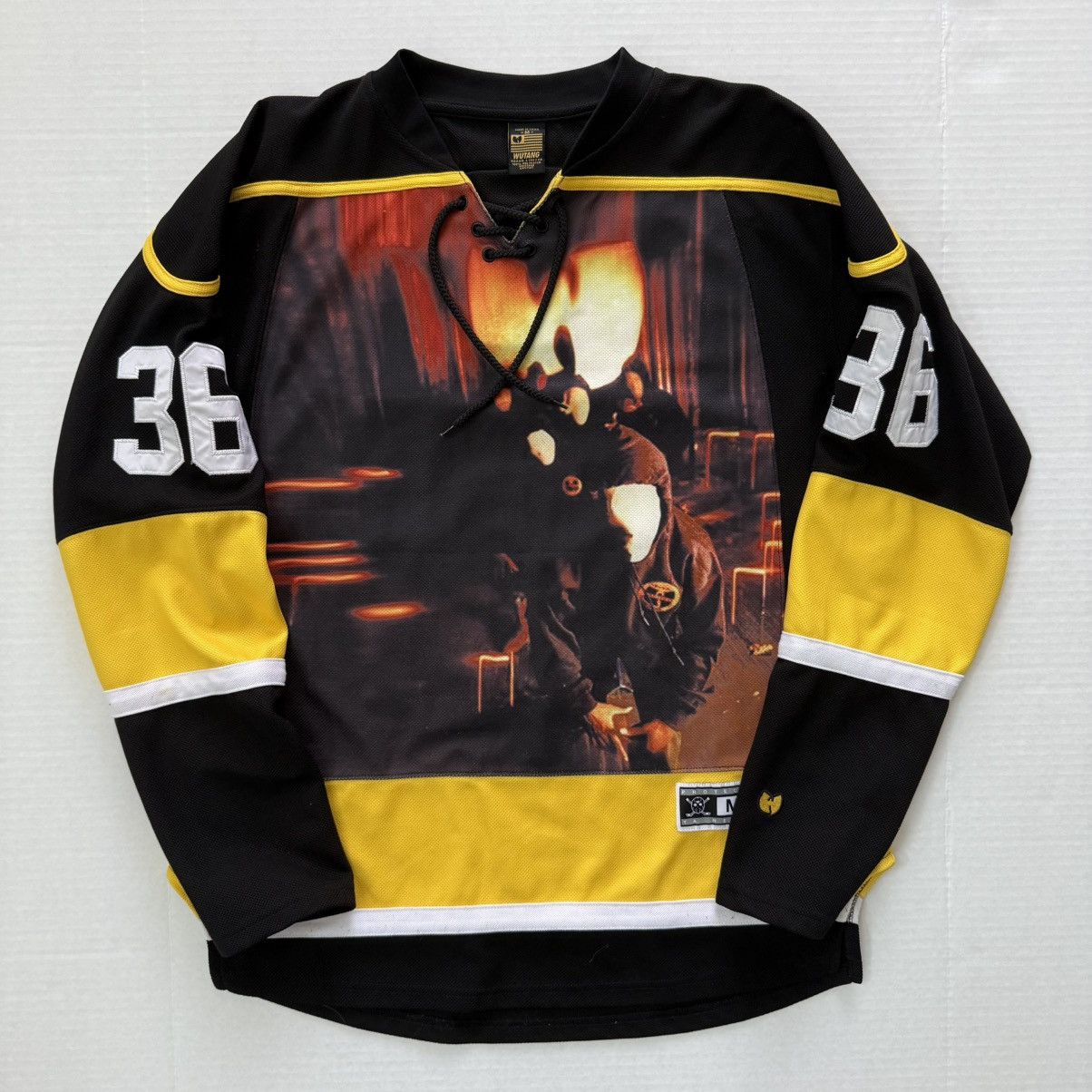 Wu-Tang Clan 🔴Wu-Tang Hockey Jersey Size Medium Wu-Wear Rare Raekwon Gza Size US M / EU 48-50 / 2 - 1 Thumbnail