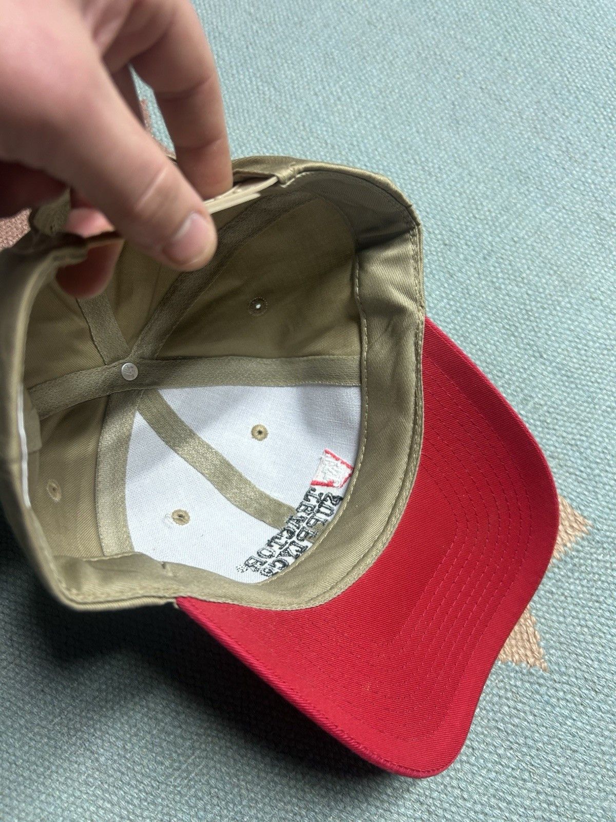 Vintage Tractor supply co snapback hat embroidered logo farm adjust Size ONE SIZE - 6 Thumbnail