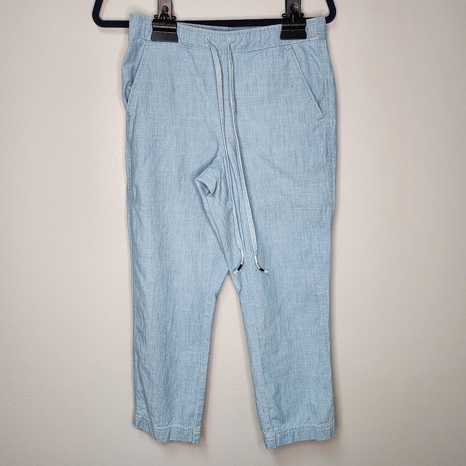 J.Crew Women's J. CREW XS Reimagined Pull on Cotton Lounge Pants Size 27" / US 4 / IT 40 - 1 Thumbnail