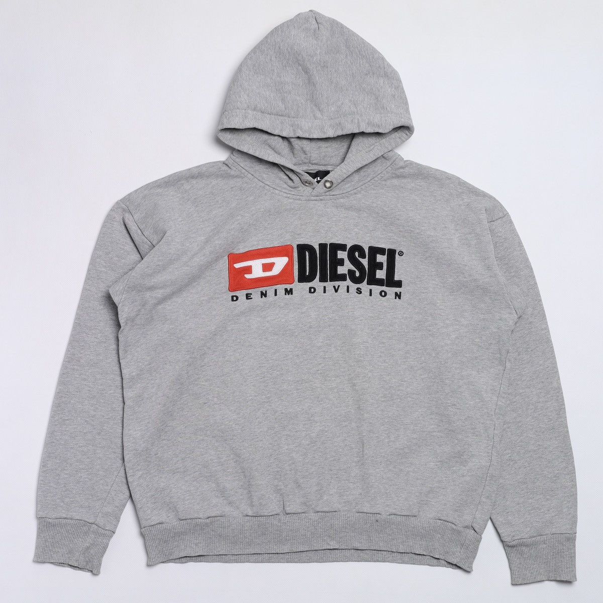 Diesel Diesel Big Logo Gray Hoodie Size US S / EU 44-46 / 1 - 1 Thumbnail