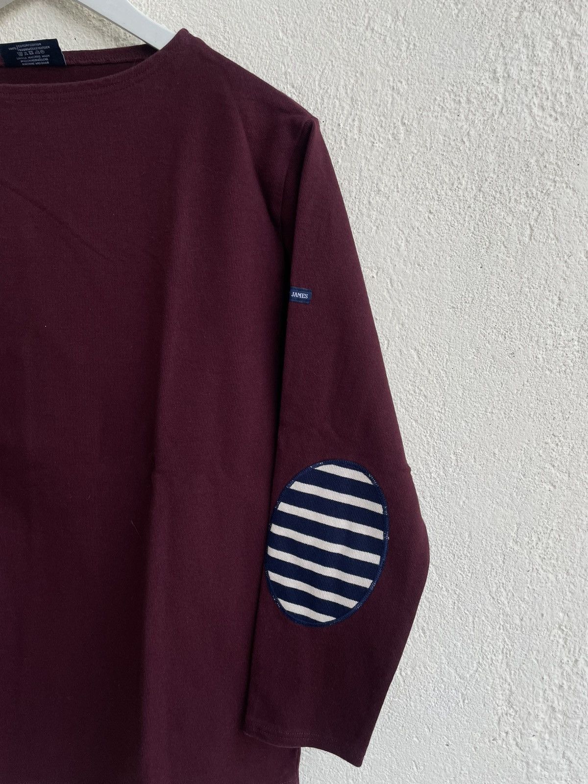 Maison Margiela Saint James Naval Breton Elbow Patch Long Sleeve Number Nine Size US M / EU 48-50 / 2 - 4 Thumbnail