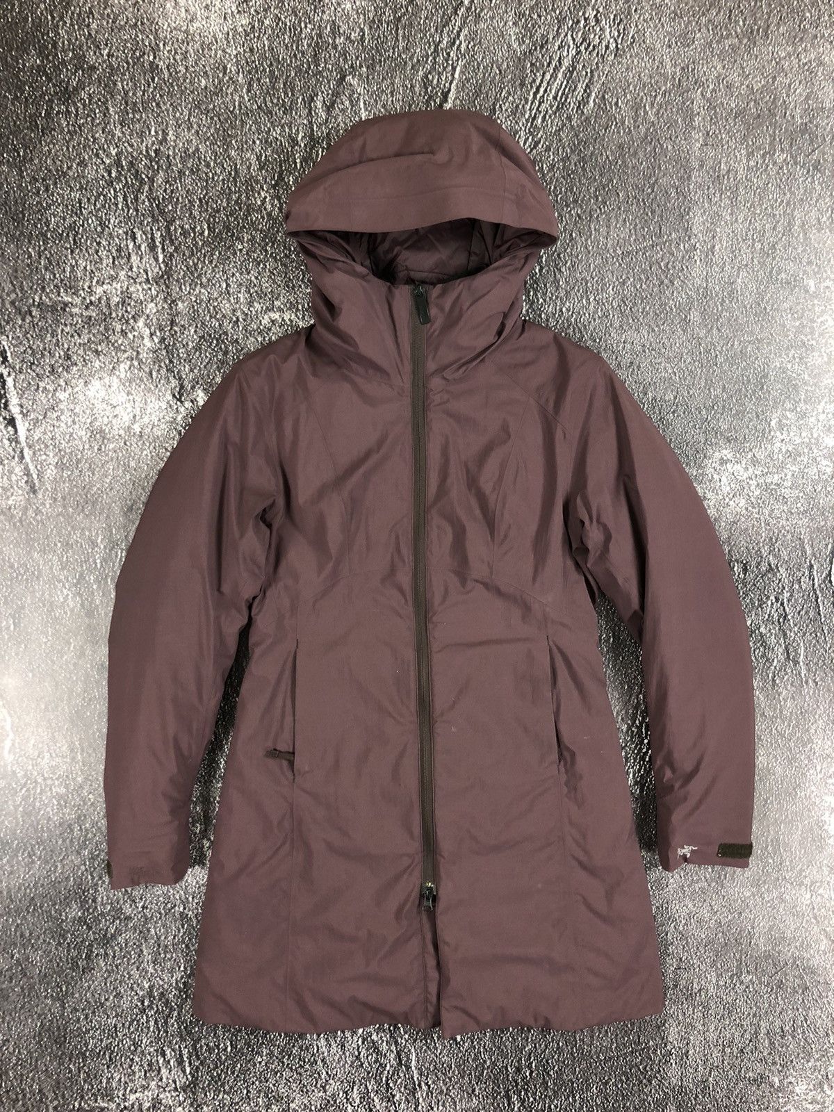image of Arcteryx Down Womens Parka in Burgundy (Size Small)