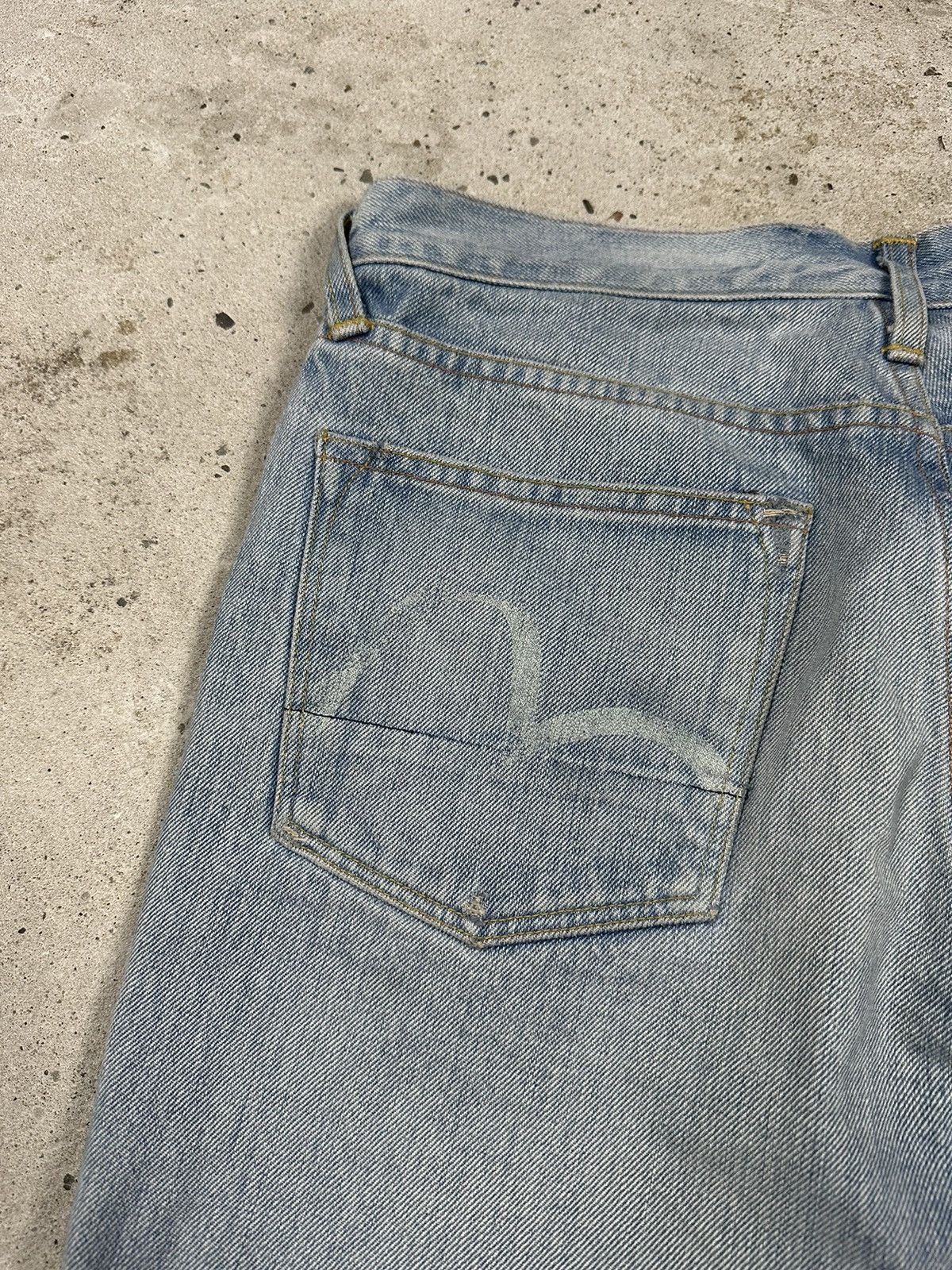 Evisu Vintage Evisu Blue Denim Shorts Lot 1006 Size US 28 / EU 44 - 14 Thumbnail