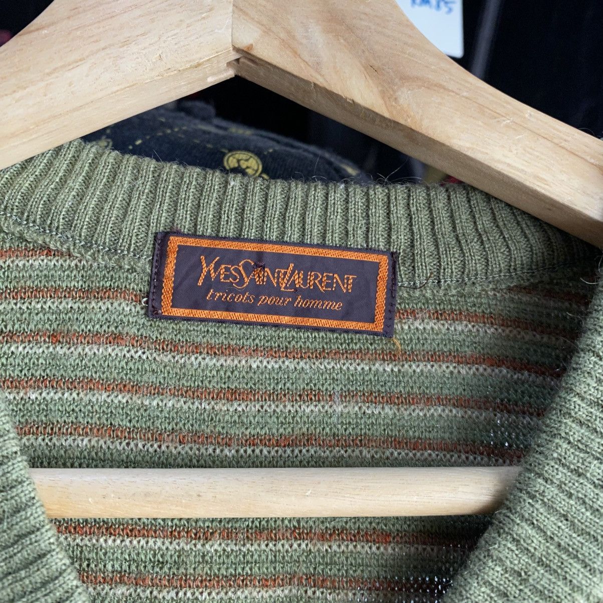 Yves Saint Laurent Yves Saint Laurent Tricots Pour Homme Knitwear Sweatshirts Size US L / EU 52-54 / 3 - 8 Thumbnail